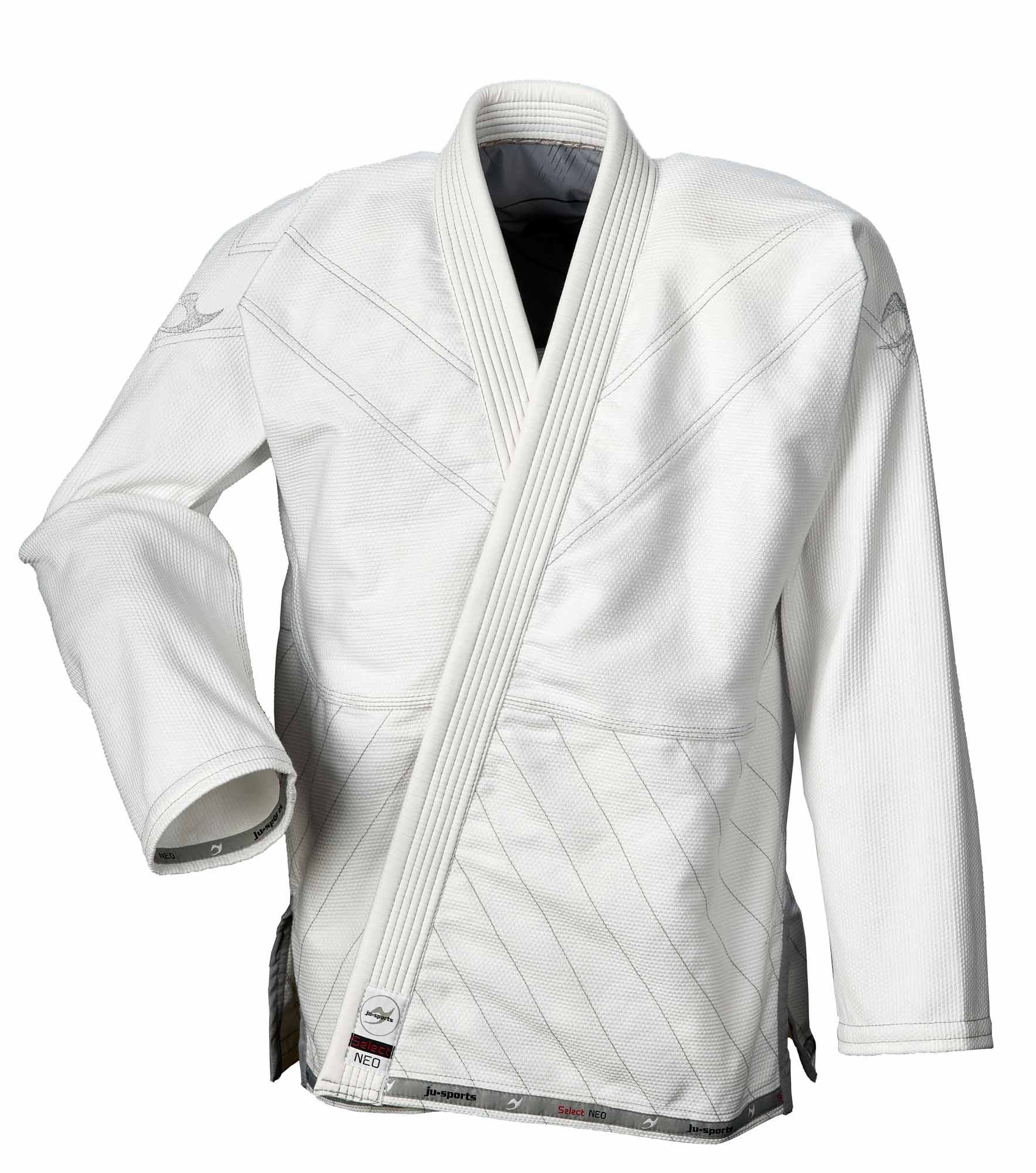 9275000-Select-Neo-Jacke-weiss-0267 BJJ Anzug Set Jacke und Hose Select Neo weiß