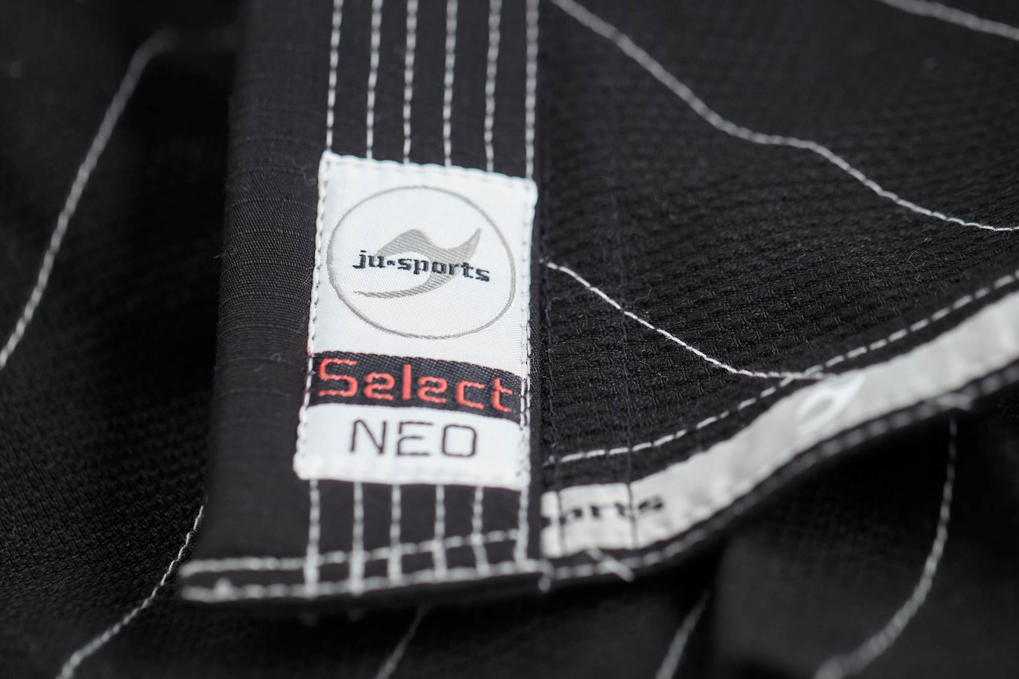 Neo-Select-schwarz-D0383 BJJ Anzug Set Jacke und Hose Select Neo schwarz