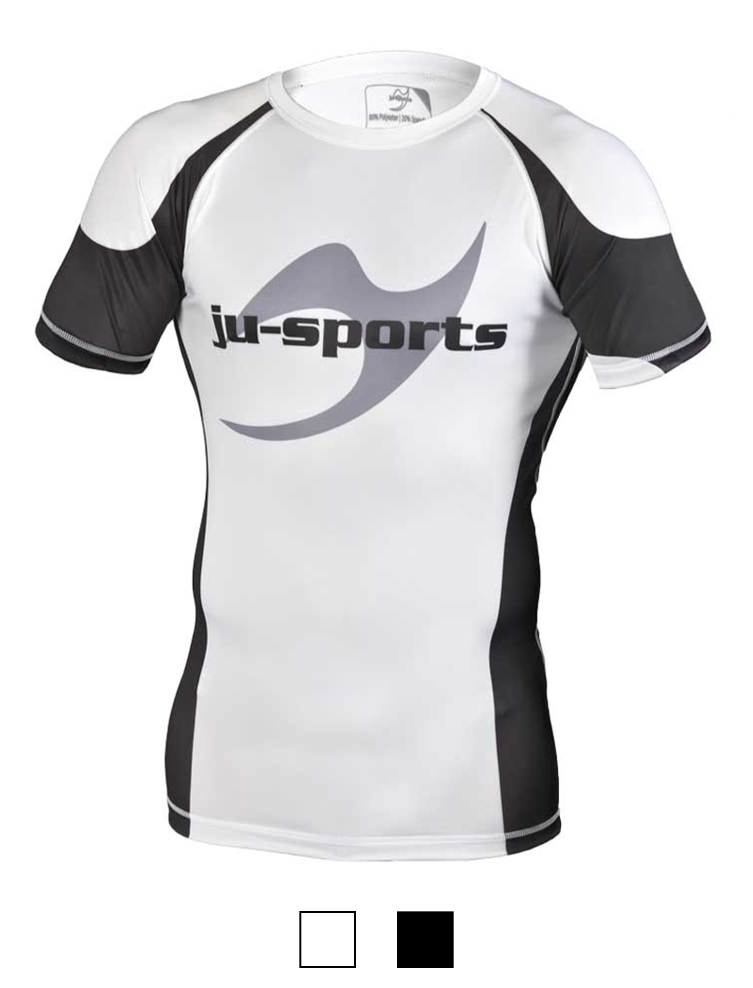 Rashguard Pro C13 kurzarm weiß