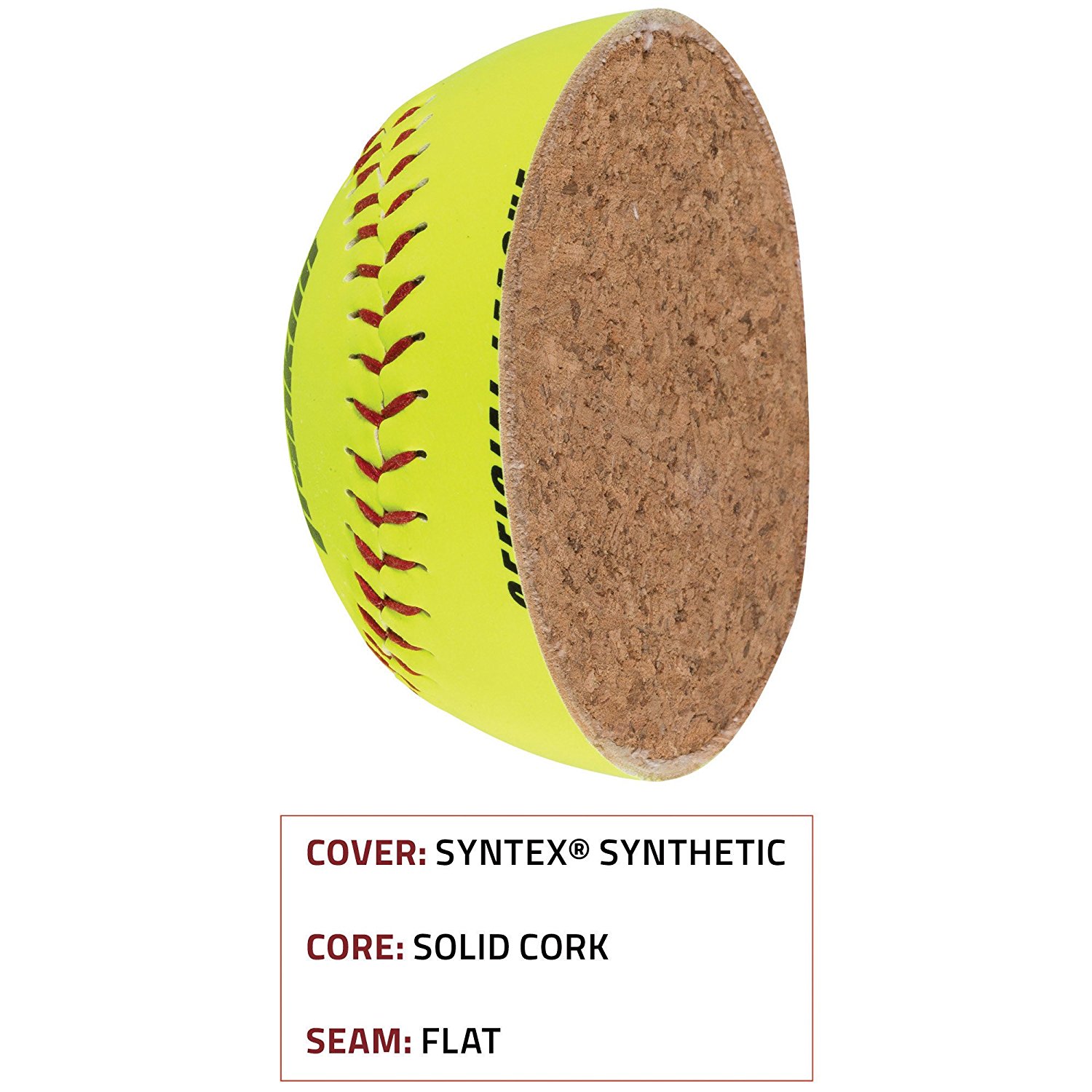 Franklin Official League Softball - gelb OL-1000