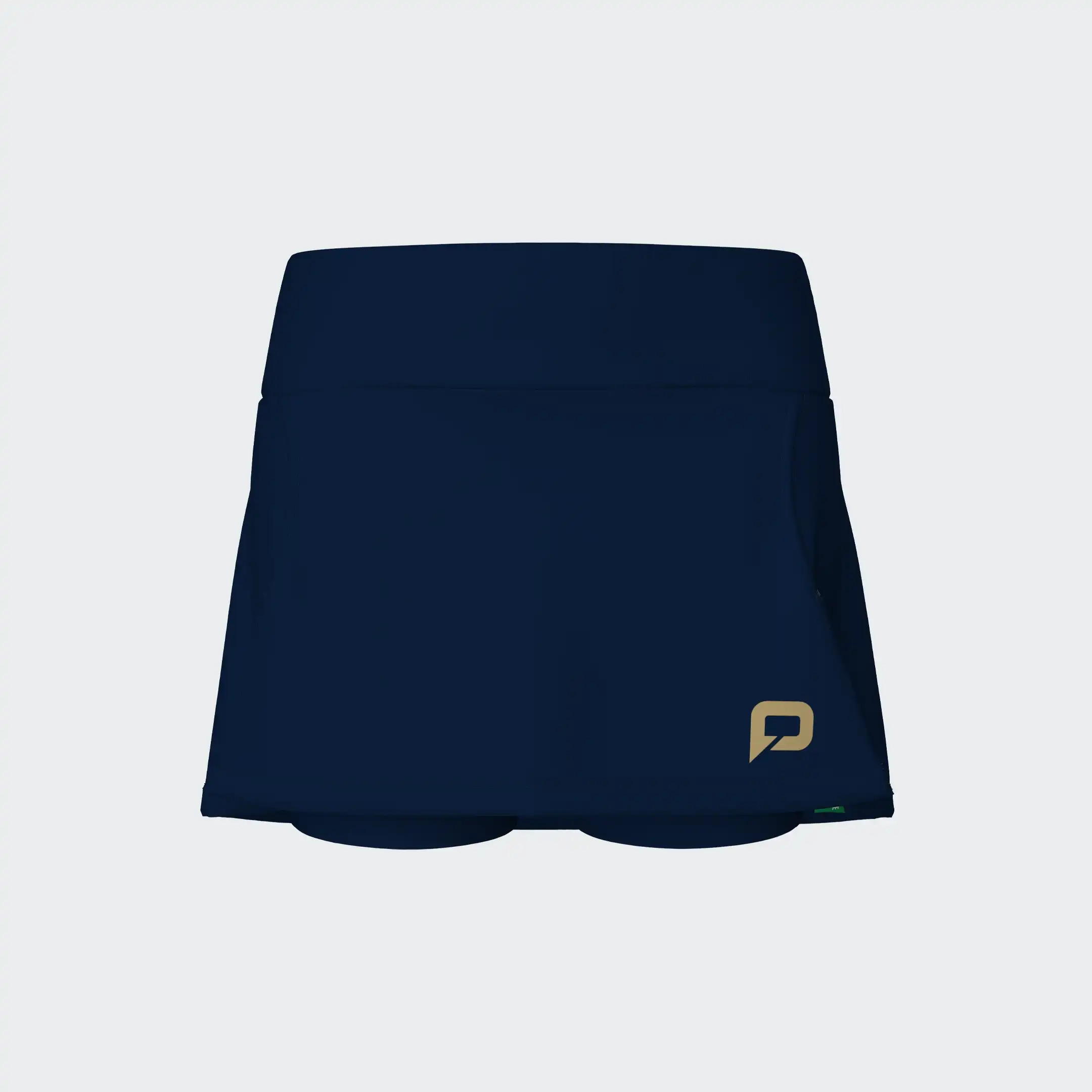 Pallap Women`s Competition Skort classic navy /mat gold