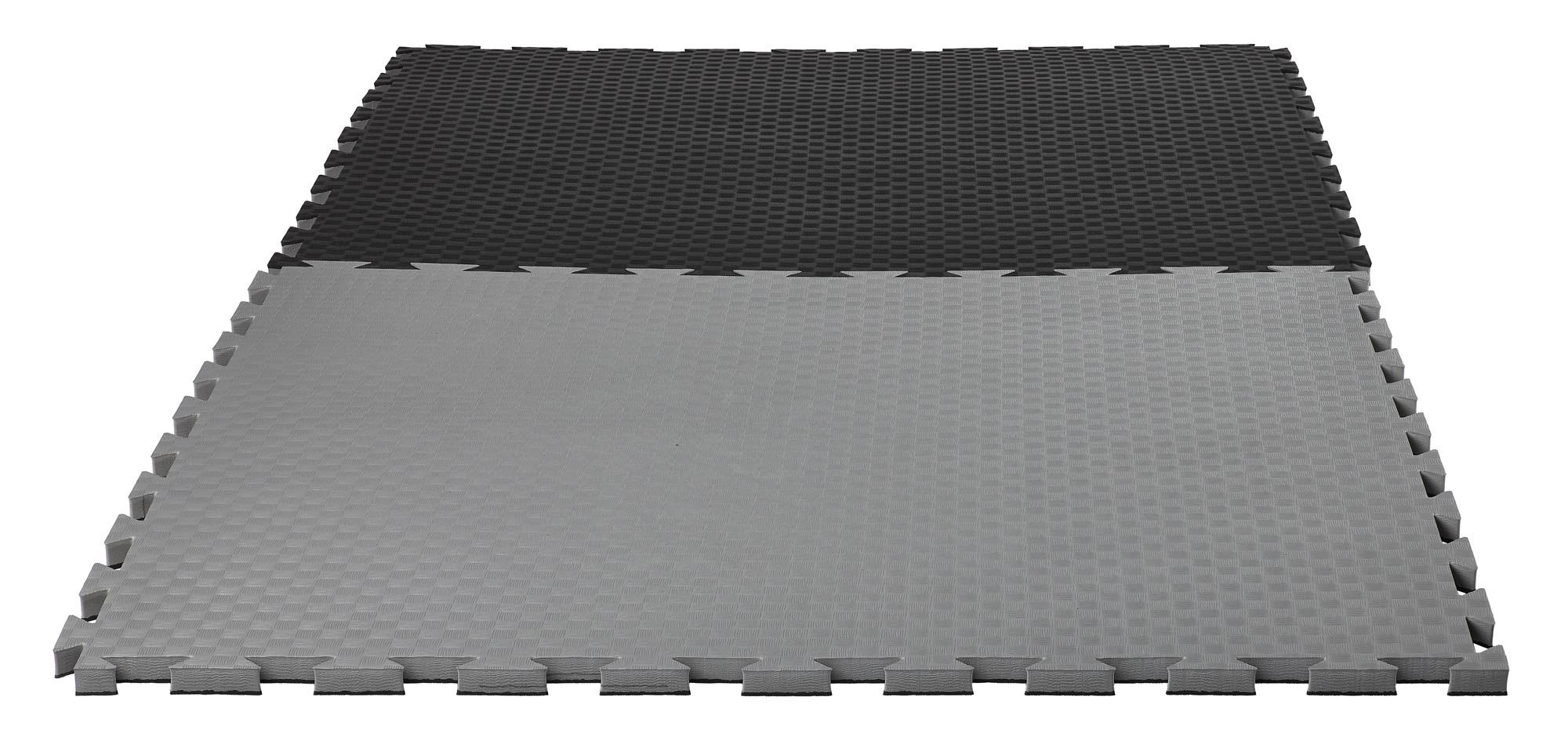 Puzzlematte Pro Checker 2 cm schwarz/grau Wendematte