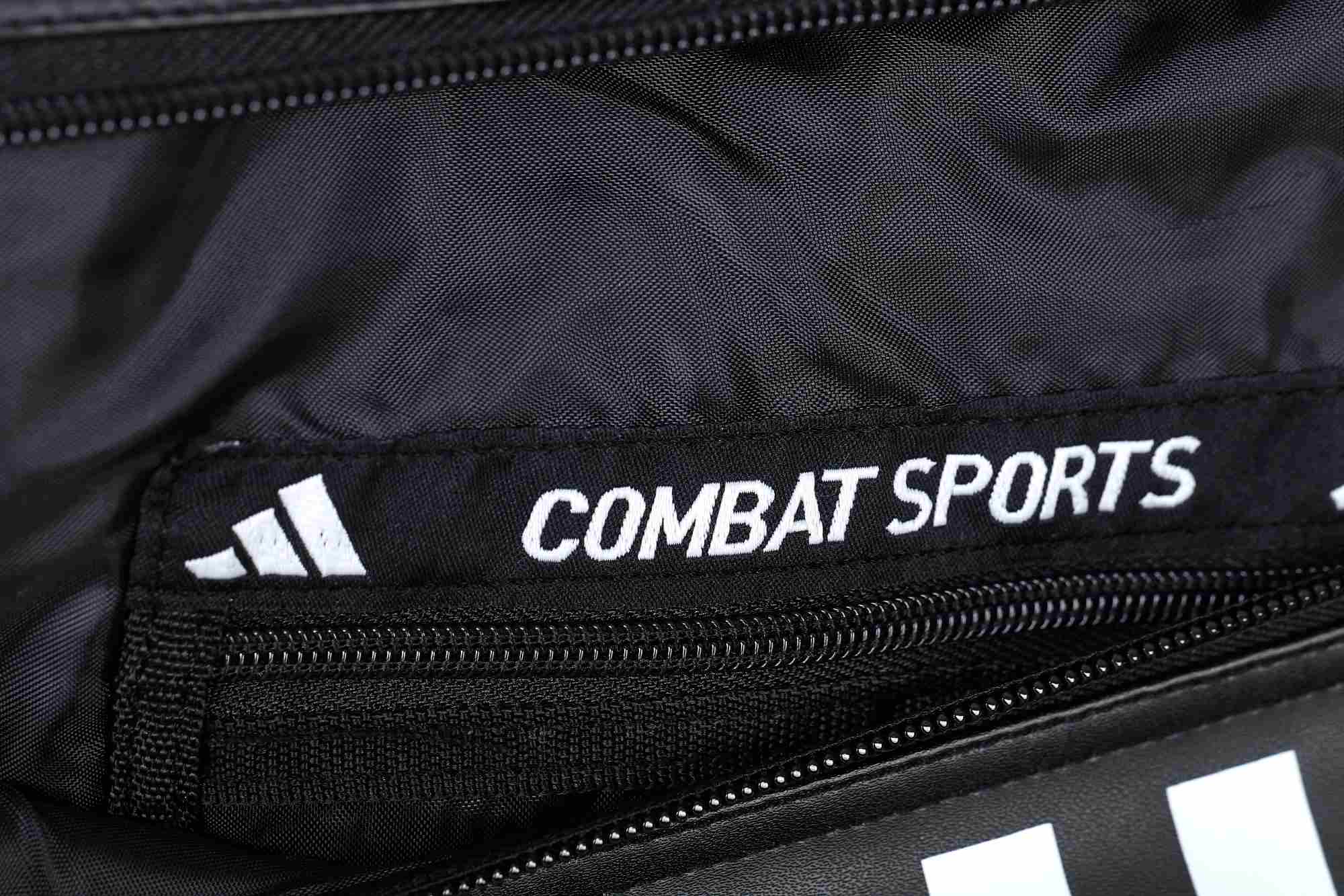 adiACC056CS-Trolly-Bag-D1669 adidas Trolley "Combat Sports" black/white PU, adiACC056CS