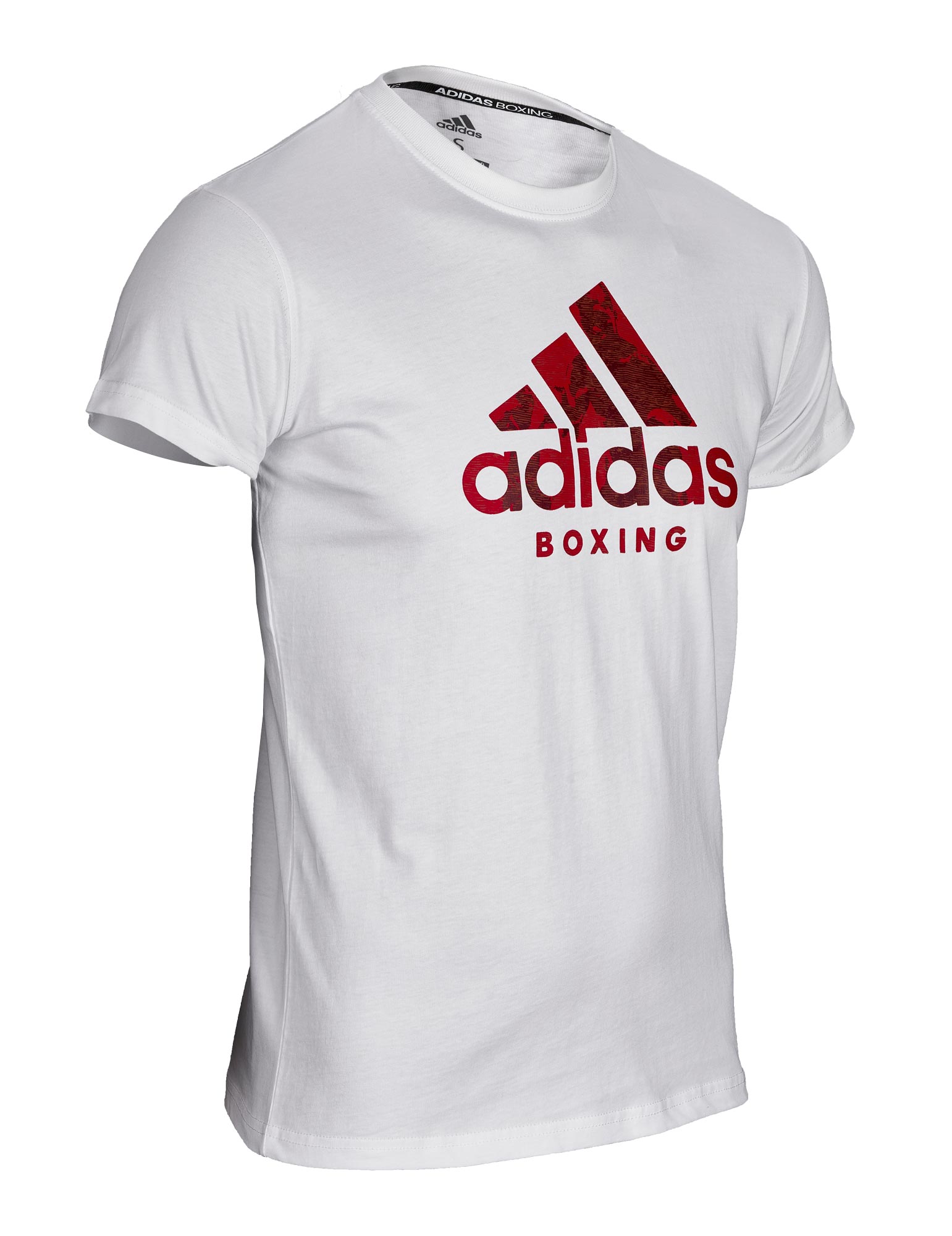 adiCLTS20B-Badge-of-Sport-T-Shirt-white_red-1599 adidas Badge of Sport T-Shirt Boxing weiß, adiCLTS20B