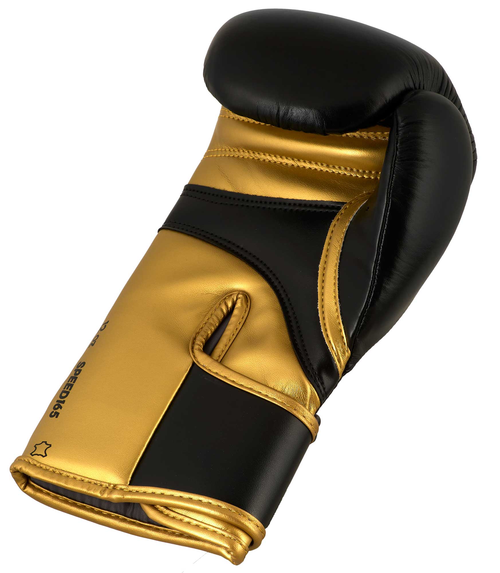 adidas Wettkampfhandschuh Speed 165 black/gold, adiSBG165