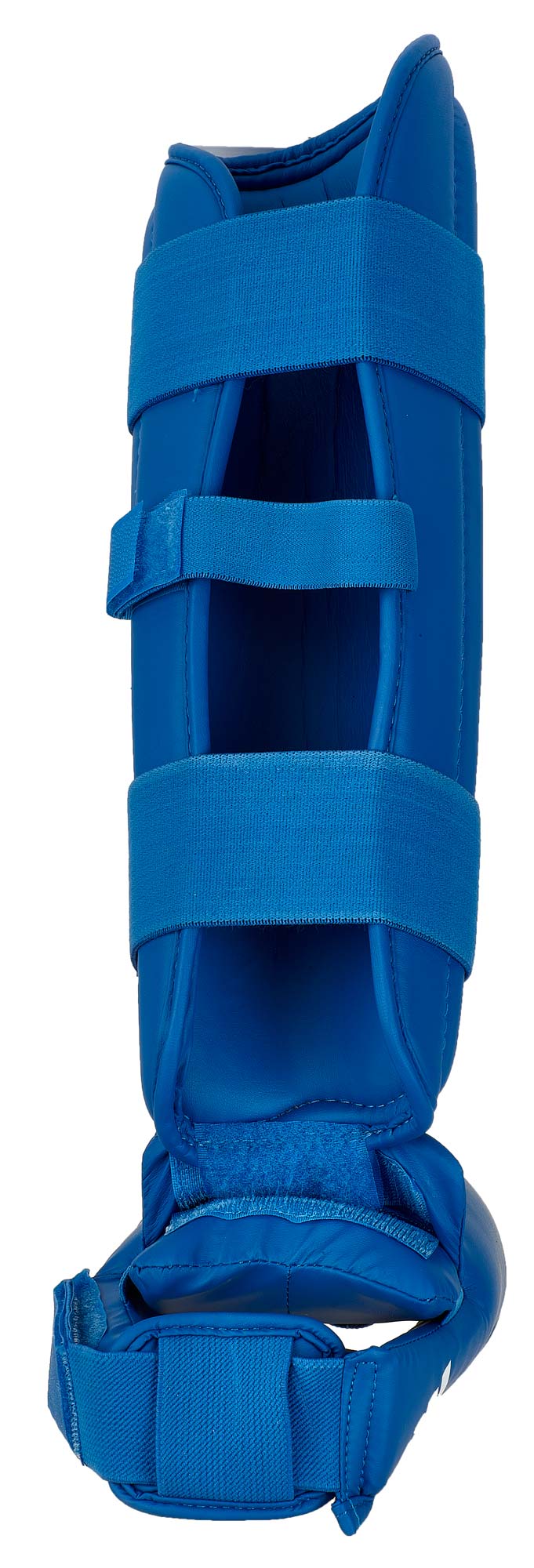 661-35-WKF-PU-Shin-Remov-Step-Guard-blue-1048 adidas Schien- & Spannschutz WKF approved blau, 661.35