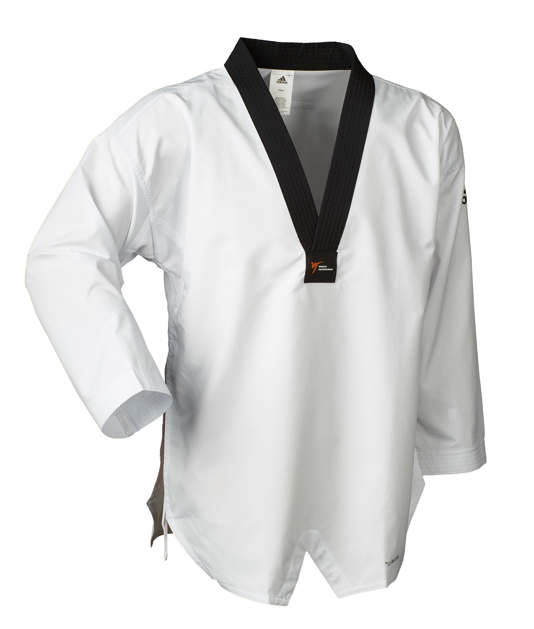 adiTF01-Fighter-ohneStreifen-WT-WTF-702550000-2018-3 adidas Taekwondoanzug, Fighter ohne Streifen, ADITF01