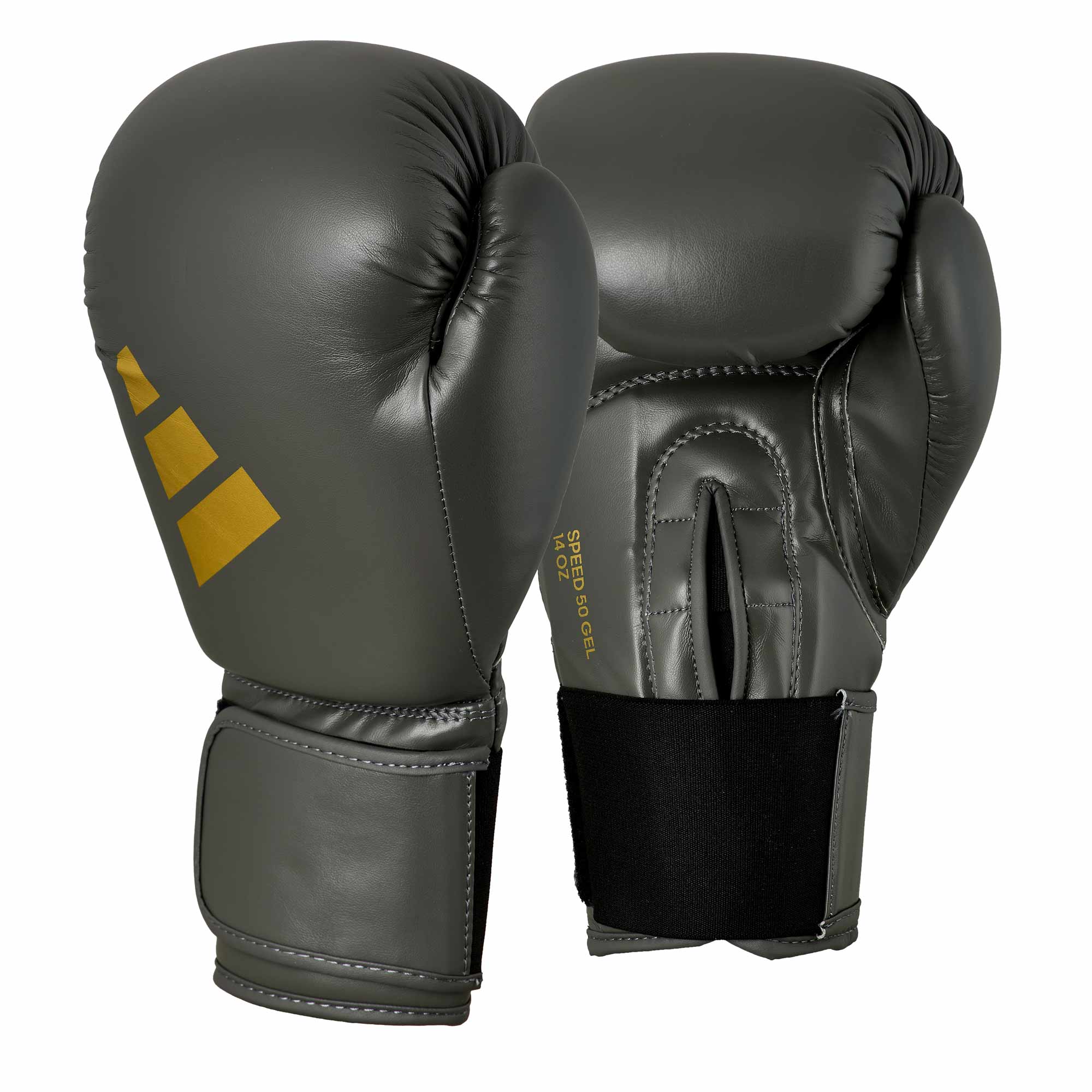 adidas Boxhandschuhe Speed 50, ADISBG50 ash grey/gold adidas Boxhandschuhe Speed 50, ADISBG50 ash grey/gold
