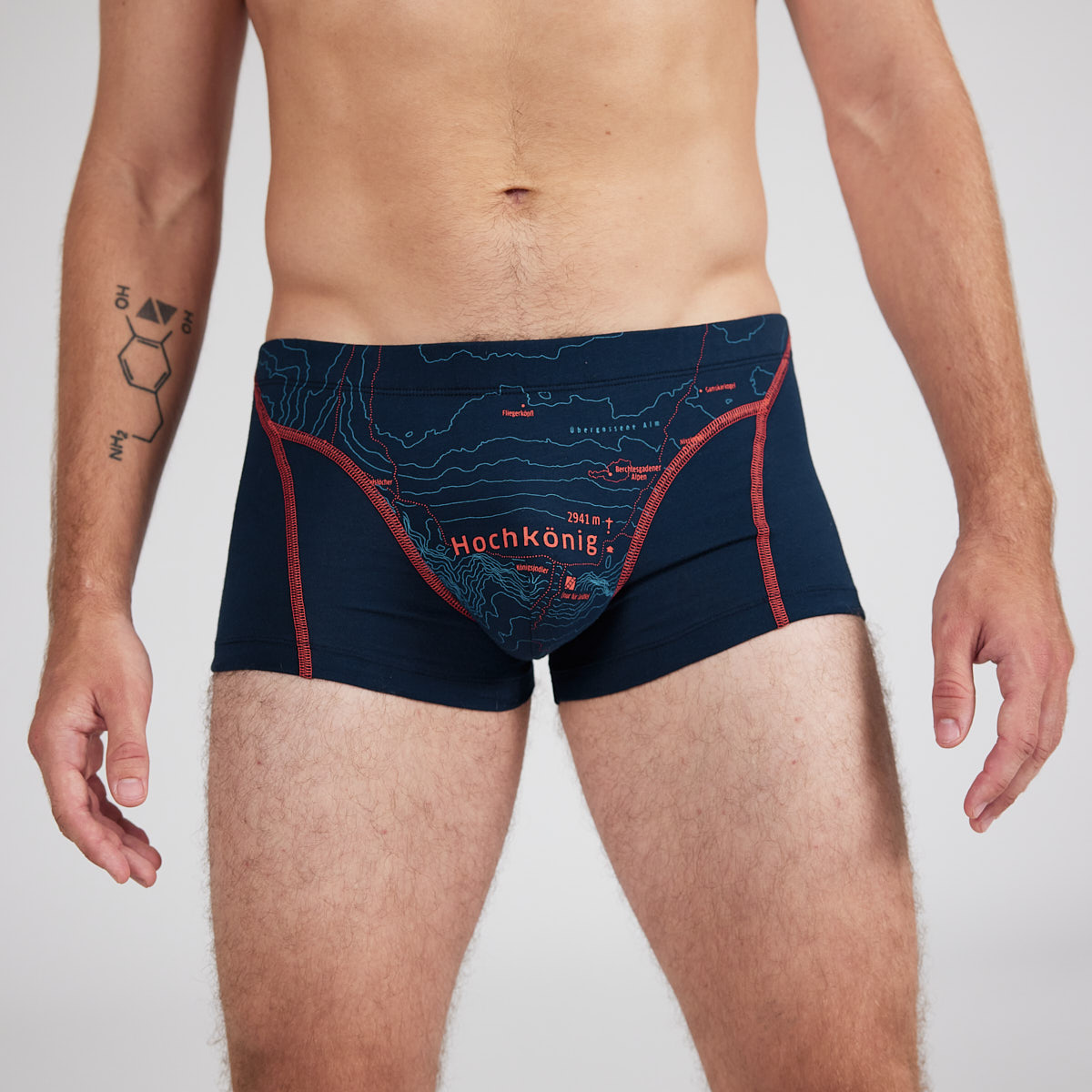 hochkoenig-tiefblau-3 Boxershorts "Hochkönig" tiefblau, Herren