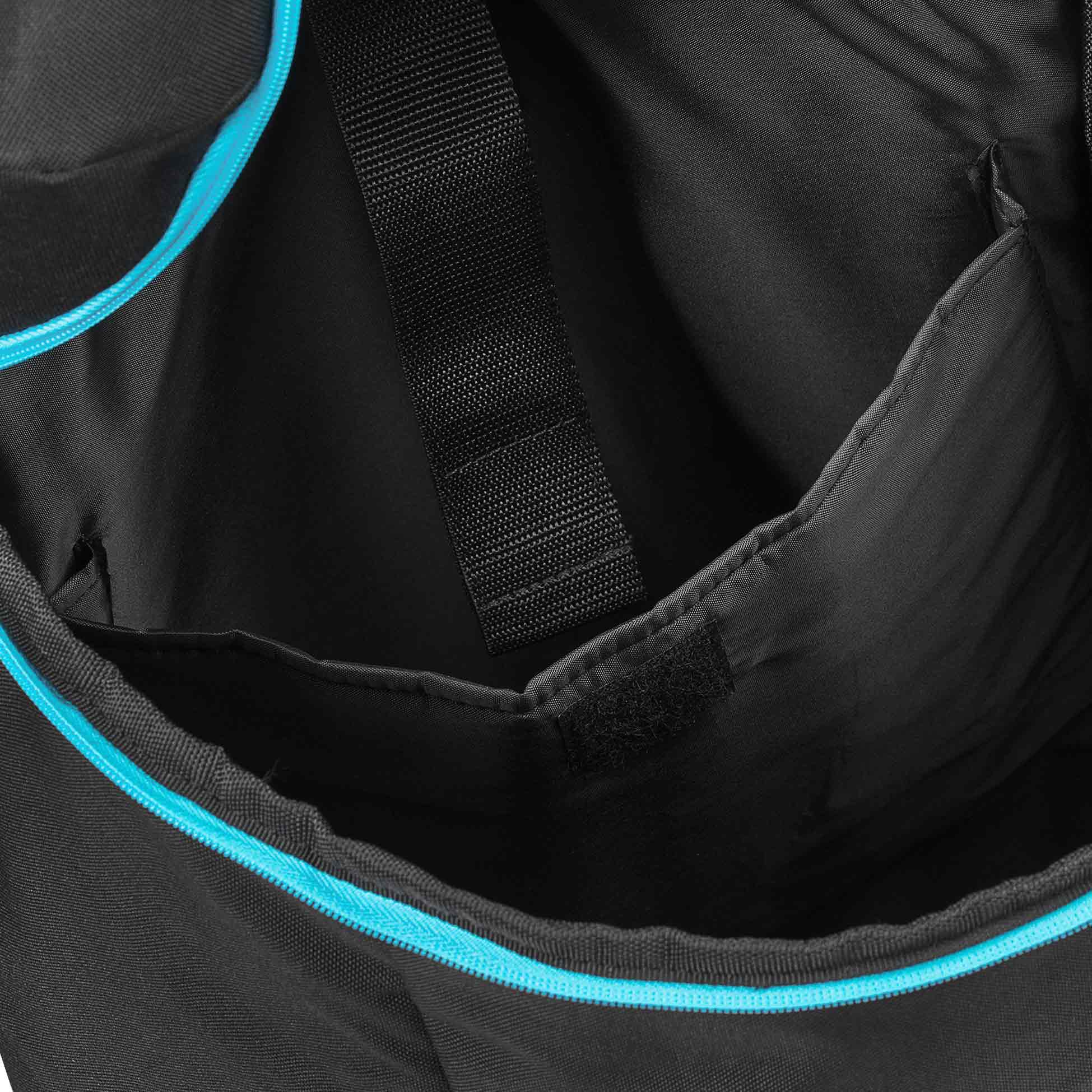 adiACC090-Black-Solar-Blue-D0004 adidas Sport Rucksack Martial Arts black/bright cyan, adiACC090MA