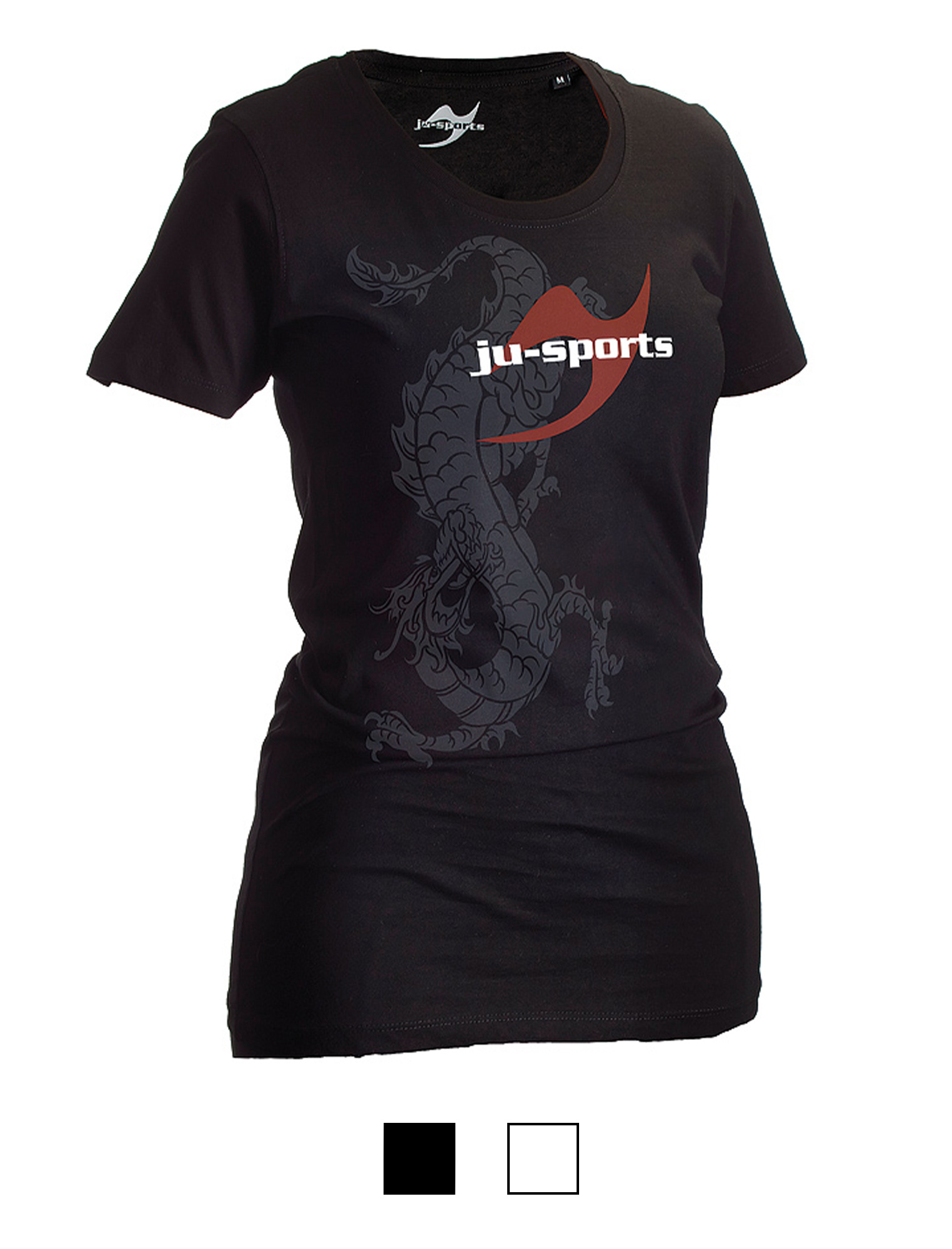 Dark-Line T-Shirt Ryuu schwarz Lady