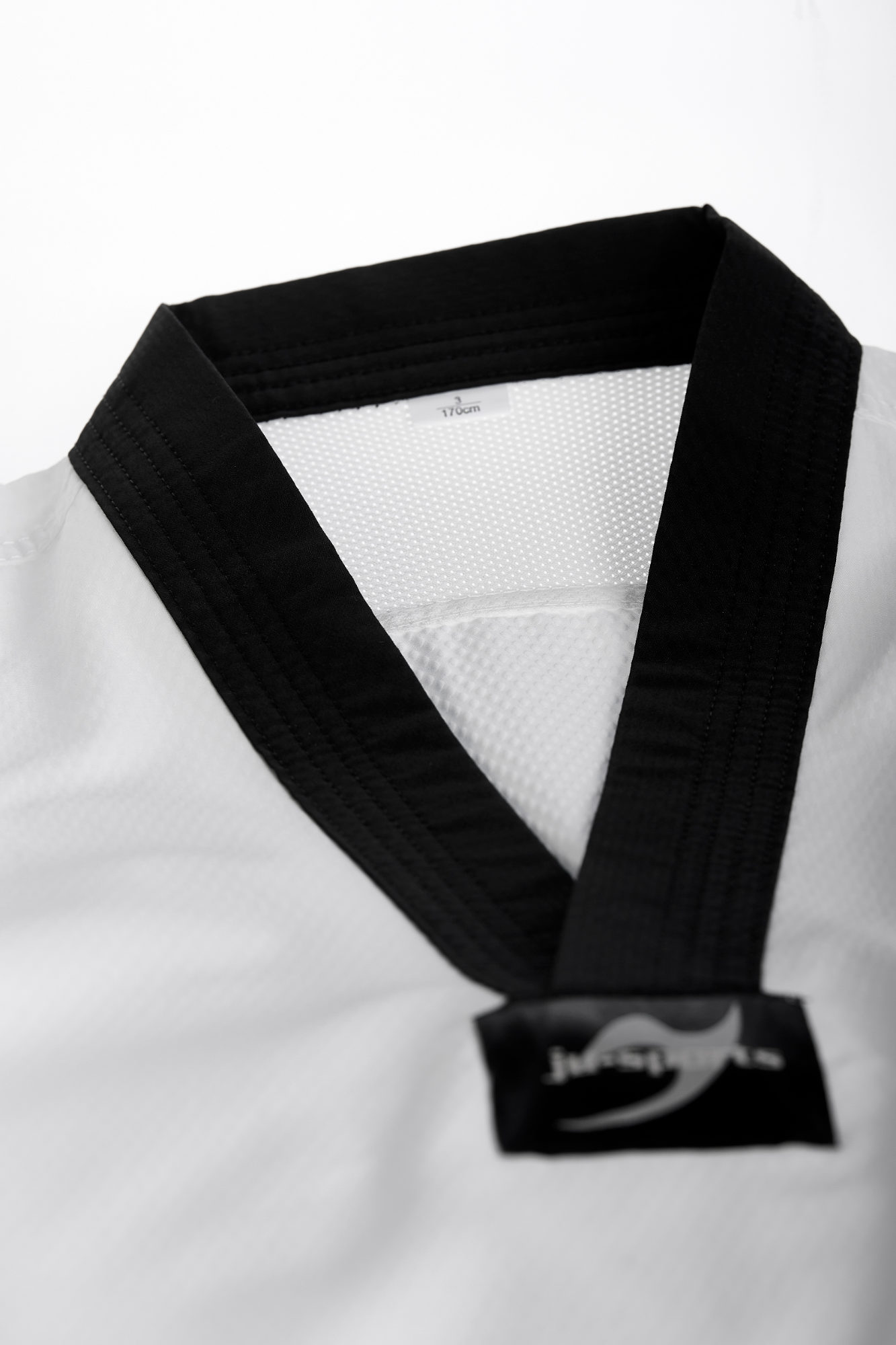 9409000-TKD-Anzug-student-pro-D1566 Taekwondo-Anzug Performance pro schwarzes Revers