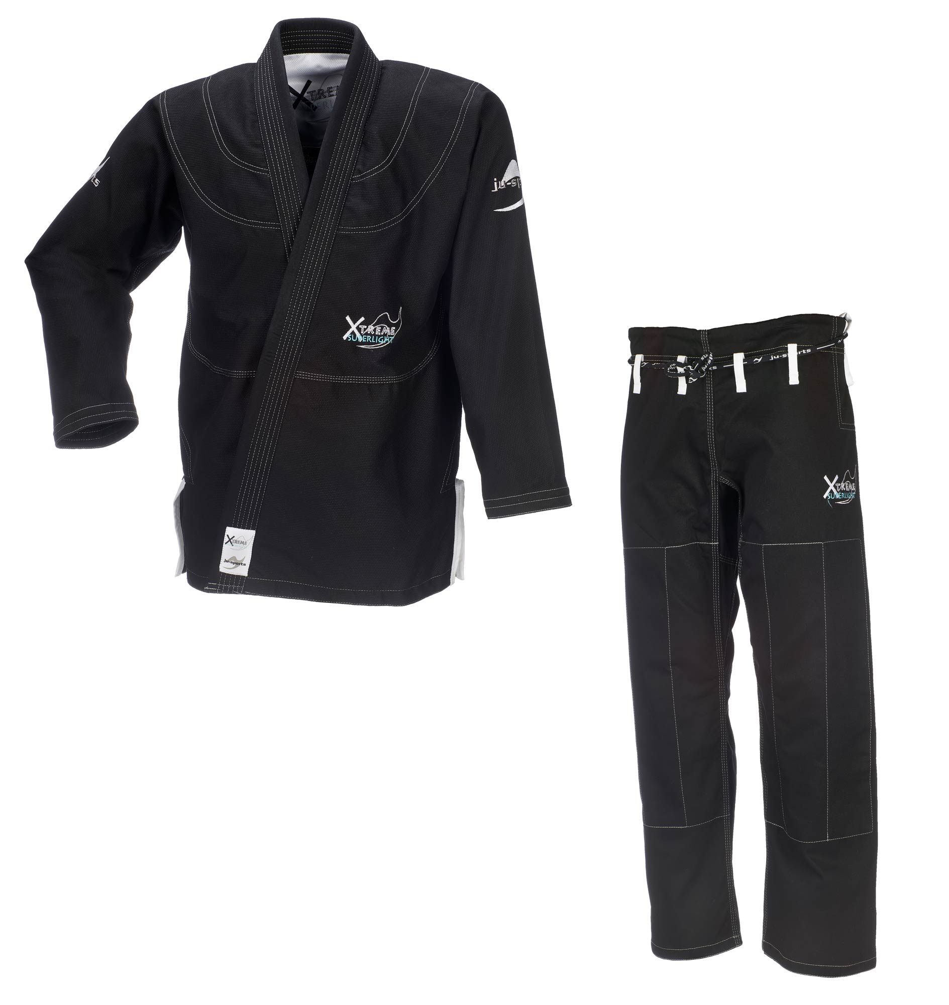 BJJ-Anzug Xtreme Superlight C19 schwarz