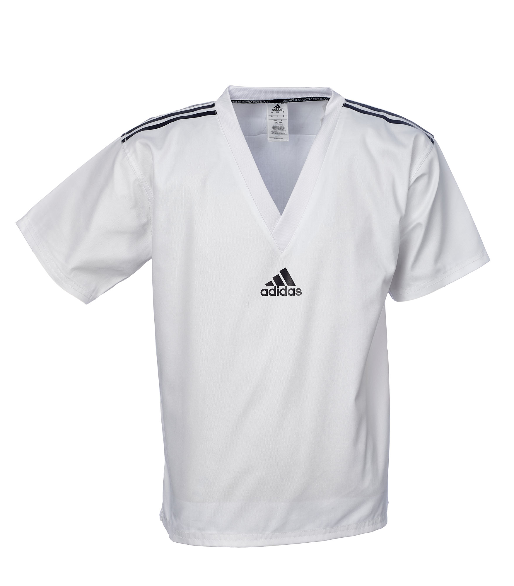 adiKBun20-Beginner-Uniform-white-0040 adidas Kickbox-Uniform "Club" weiß, adiKBUN20