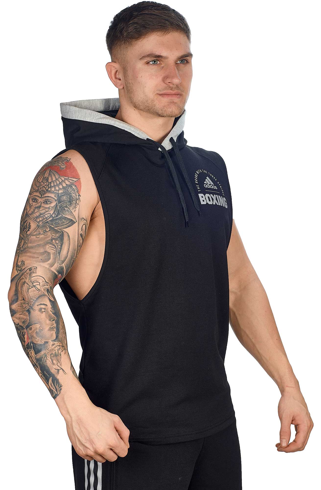 adidas Boxen Traditional Sleeveless Hoodie, BXWHD03