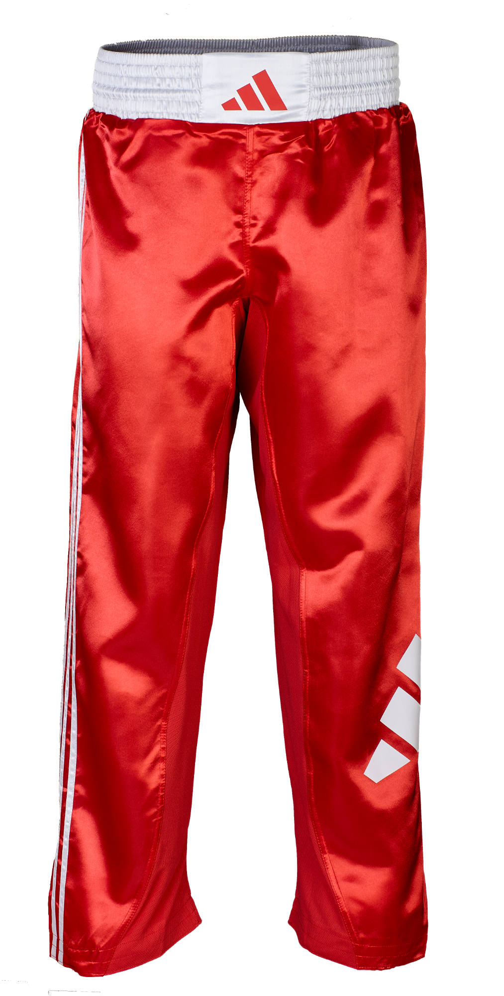 adidas Kickbox-Hose rot/weiß, adiKBUN100T