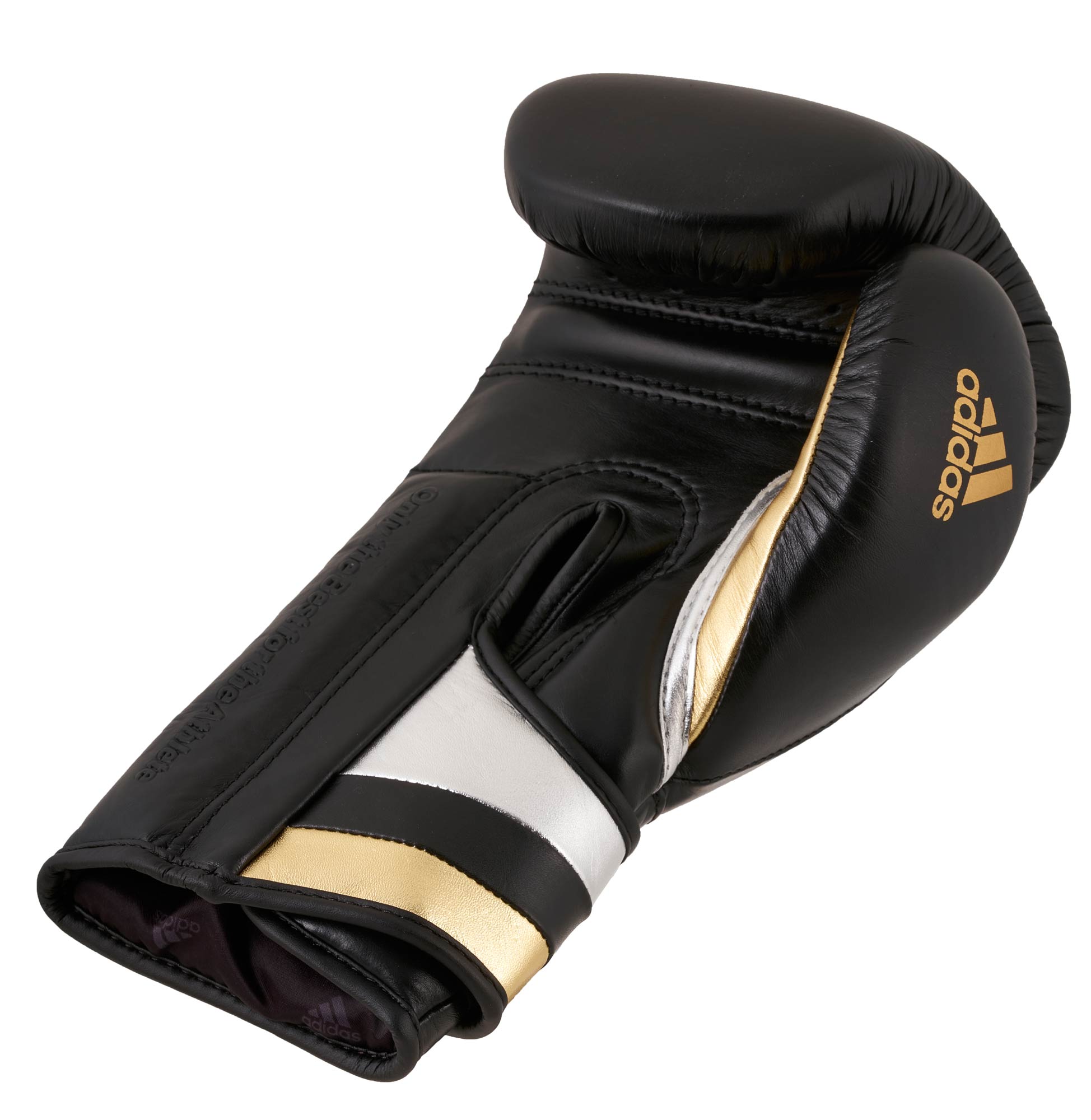 adiSBG501Pro-Adi-Speed-Velcro-Version-black_gold_silver-14OZ-4318 adidas adispeed strap up boxing gloves black/gold/silver, ADISBG501PRO