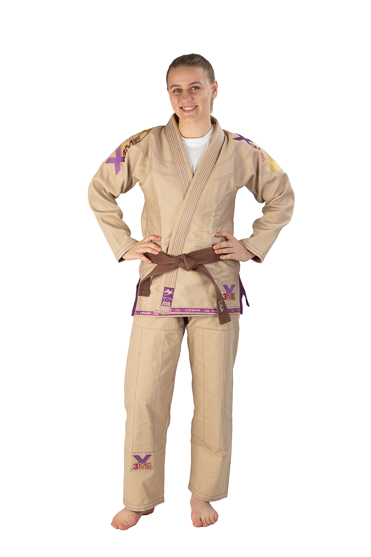 20240422-Mouse-Over-2 BJJ-Anzug EXTREME 2.0 C24 sand/purple Lady