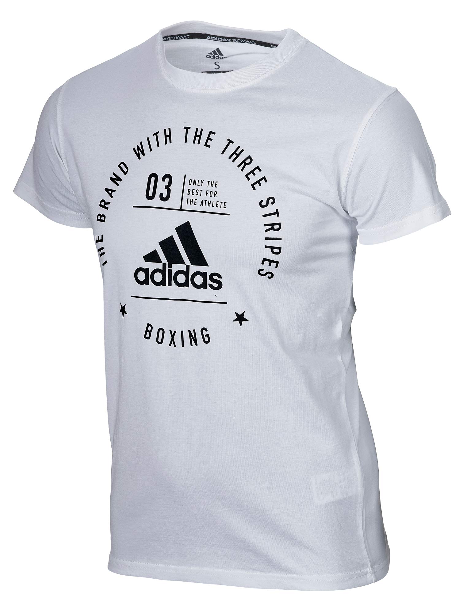 adiCL01B_CA-Community-T-Shirt-white_black-03 adidas Community T-Shirt BOXING white/black, adiCL01B