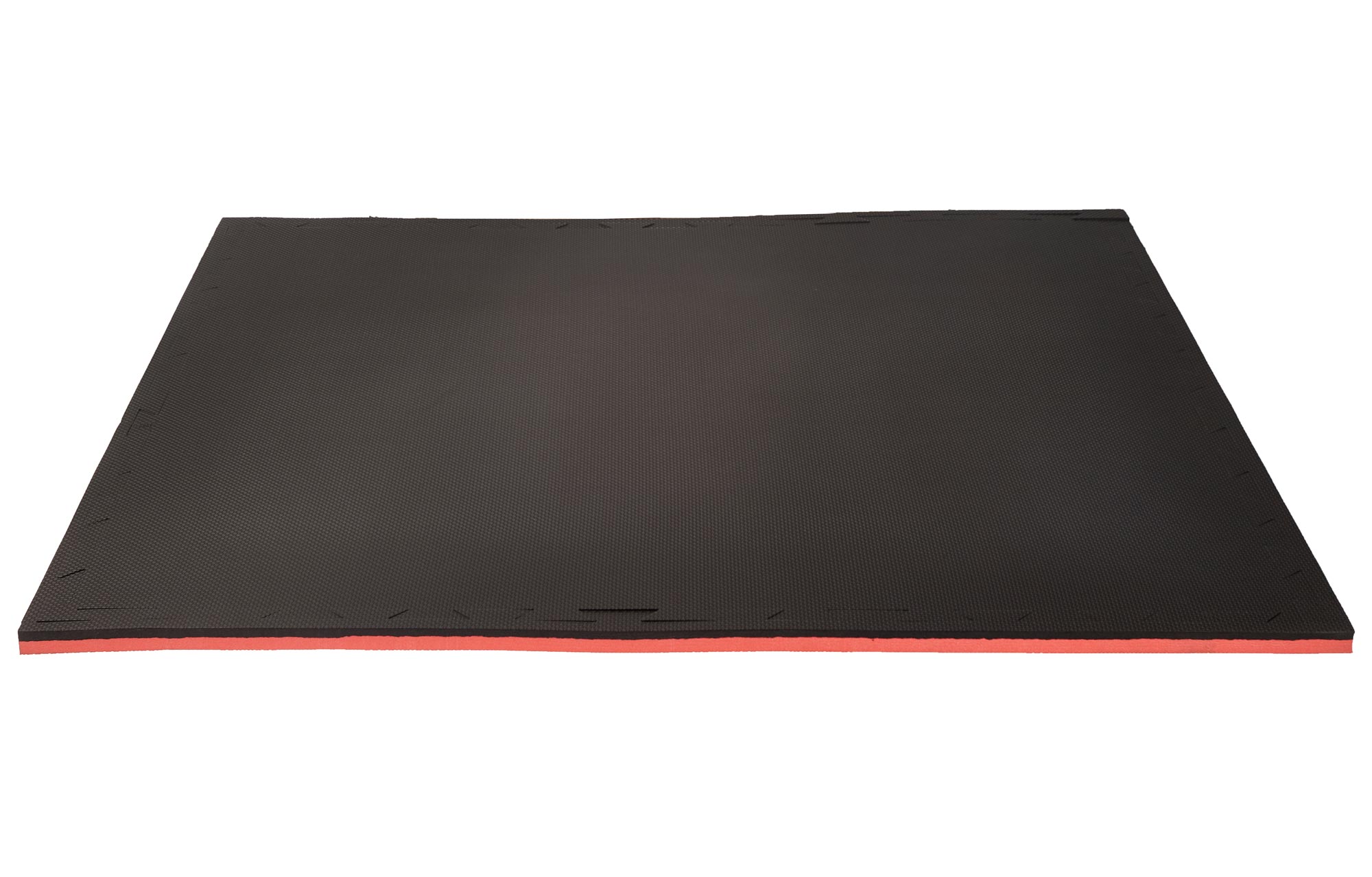 Puzzlematte-2cm-Grappling-black_red-3300016-5 Puzzlematte Pro Grappling 2 cm Crosstexture schwarz/rot Wendematte
