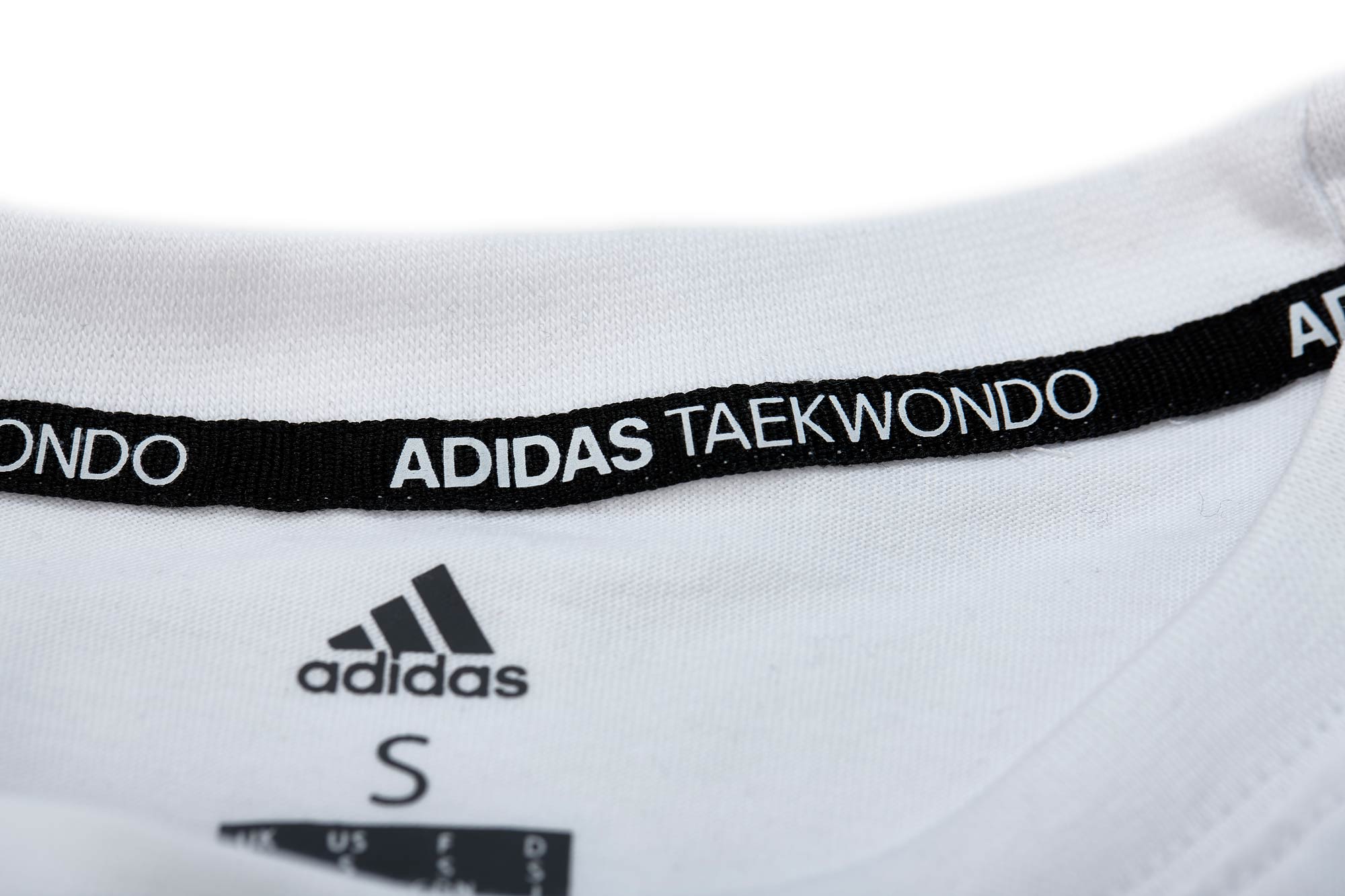 adiCLTS20T-Badge-of-Sport-T-Shirt-white_red-D0074 adidas Badge of Sport T-Shirt Taekwondo weiß, adiCLTS20T