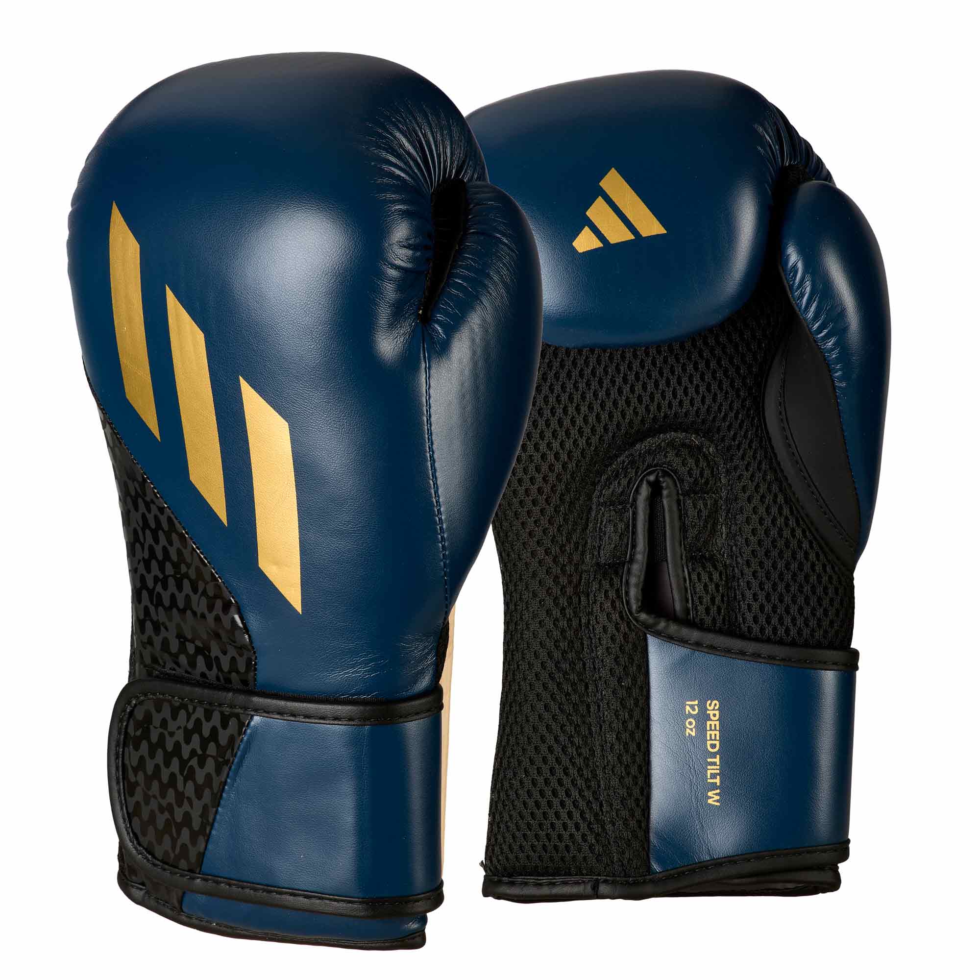 adidas Boxhandschuhe Damen SPEED TILT 200, blue/gold SPD200W adidas Boxhandschuhe Damen SPEED TILT 200, blue/gold SPD200W