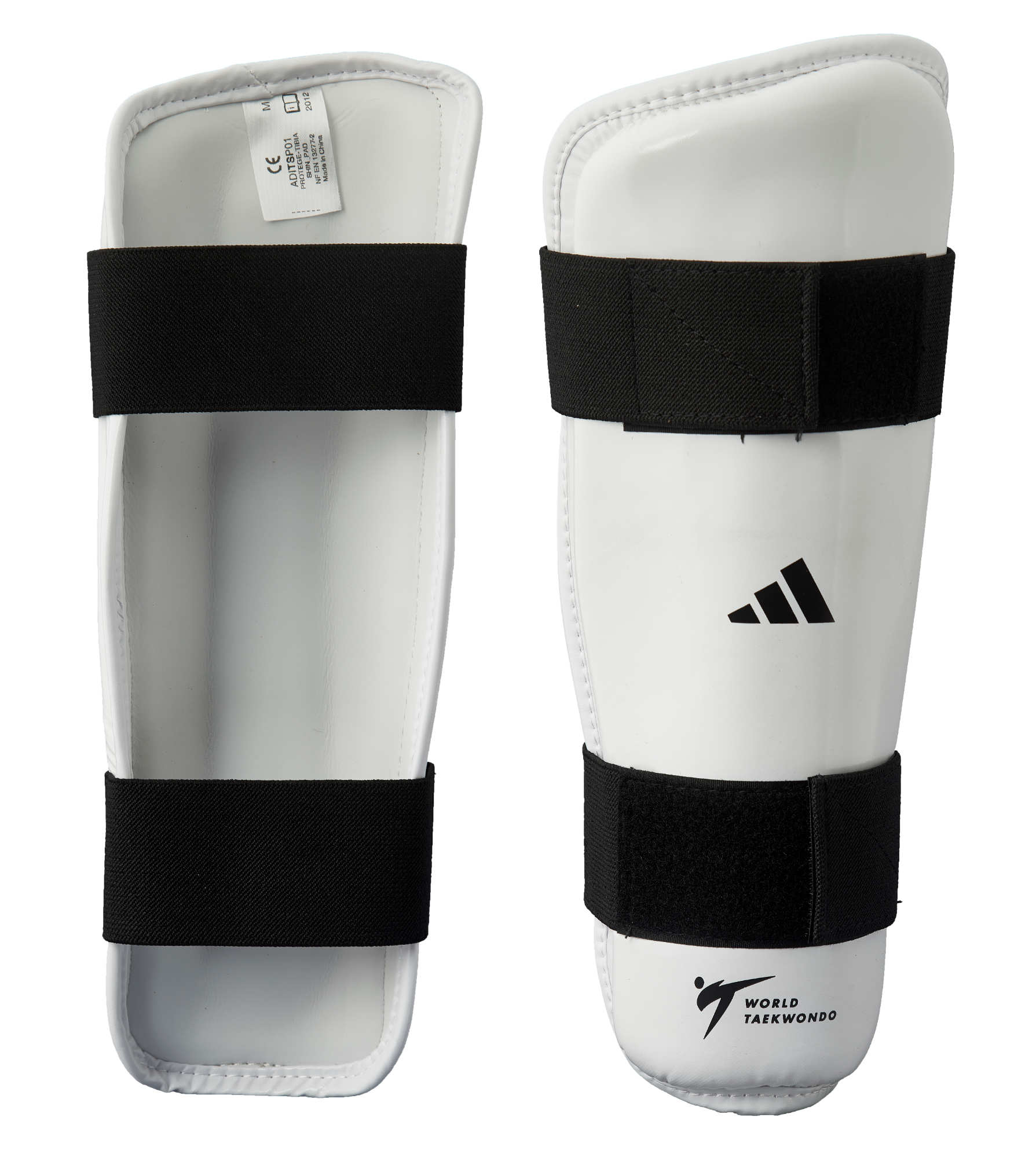 adidas Schienbeinschutz PU weiß ADITSP01
