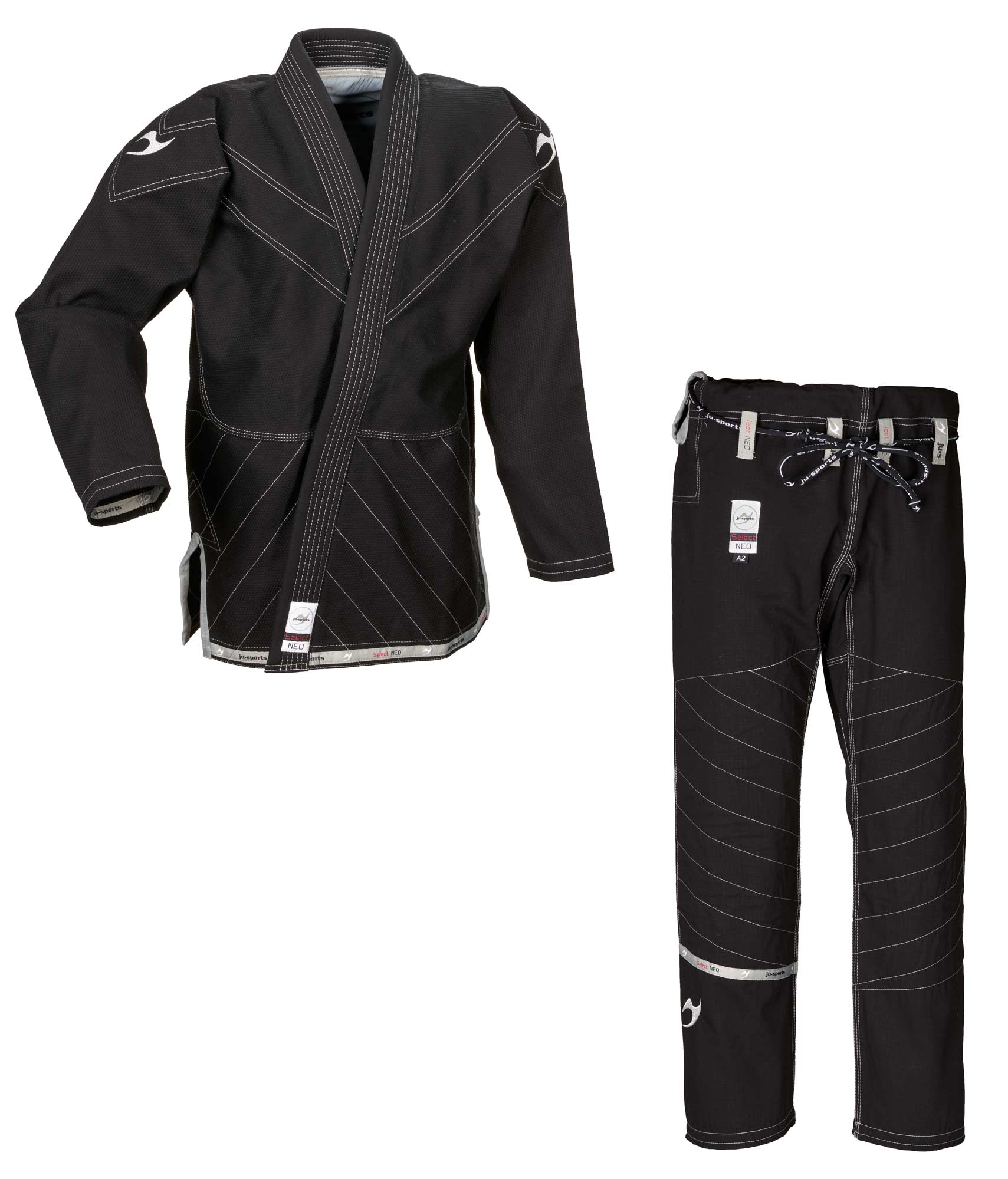 BJJ Anzug Set Jacke und Hose Select Neo schwarz