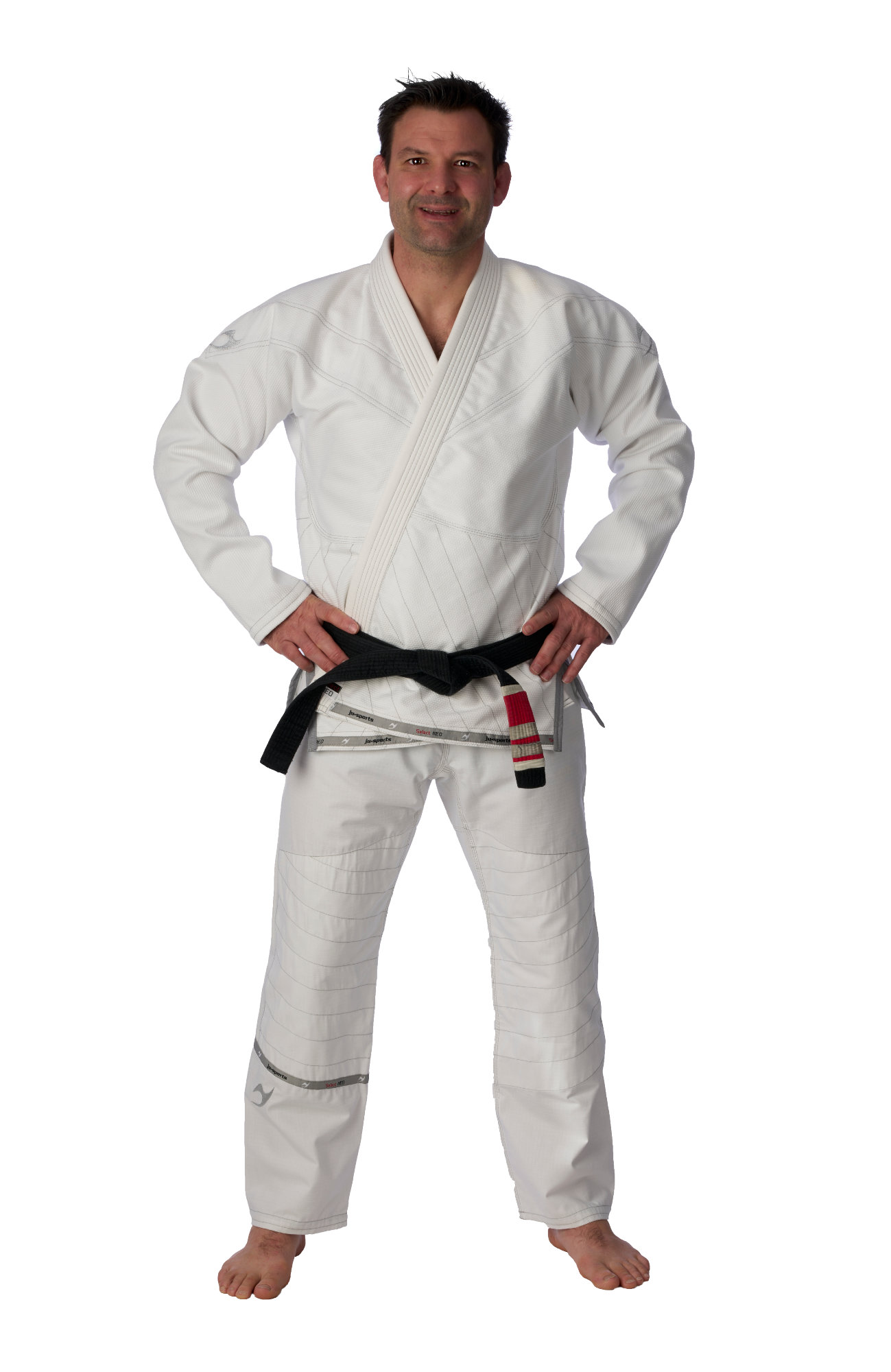 BJJ Anzug Set Jacke und Hose Select Neo weiß