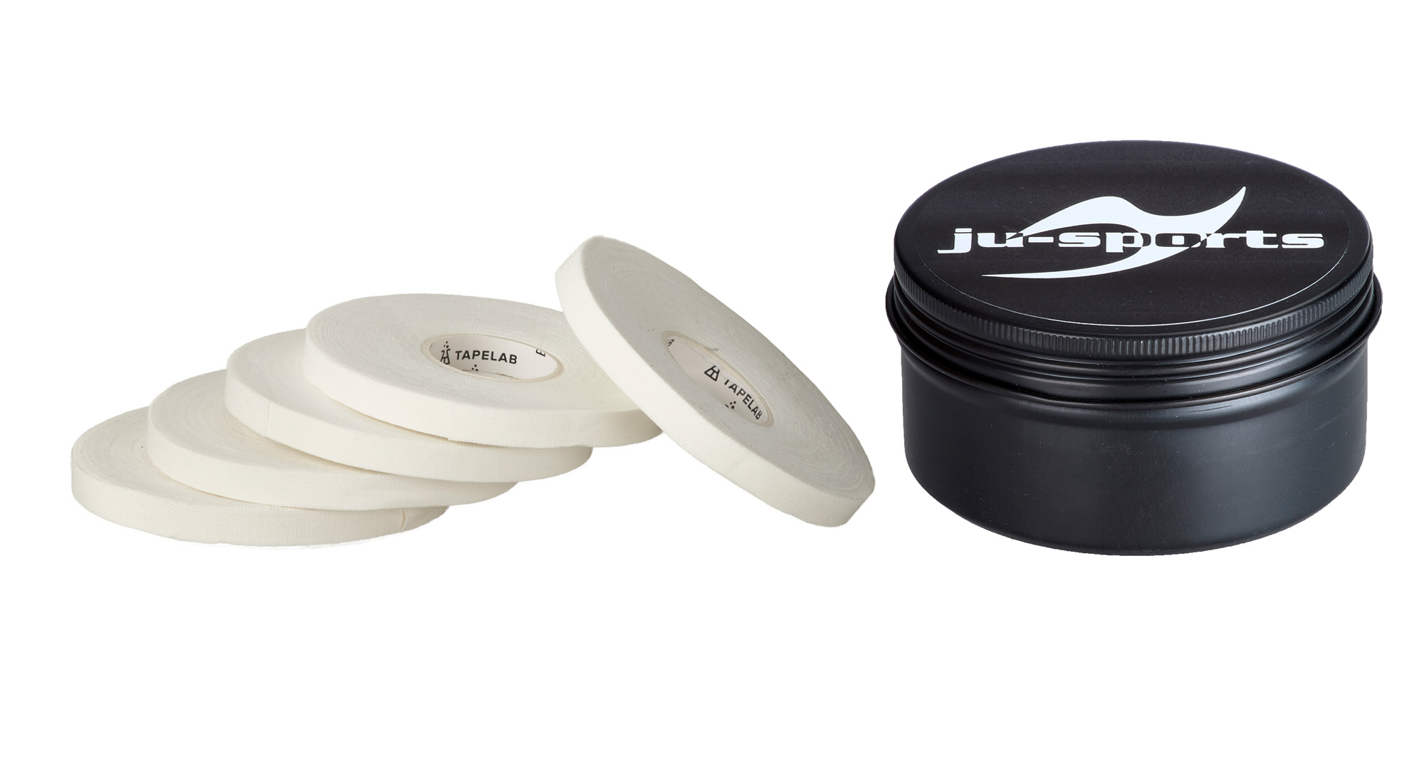 Athletic Finger Tape Set 2 - 5 x Finger Tape weiß plus Box