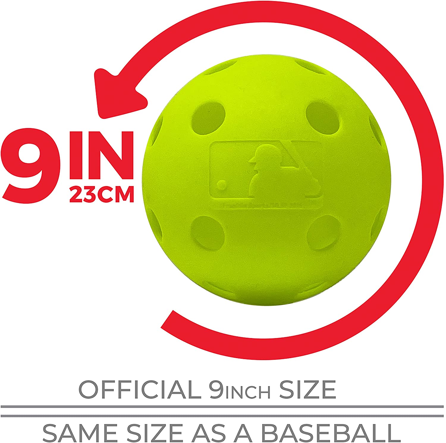 23461-6 Franklin MLB® Trainings-Baseball - 6er Pack