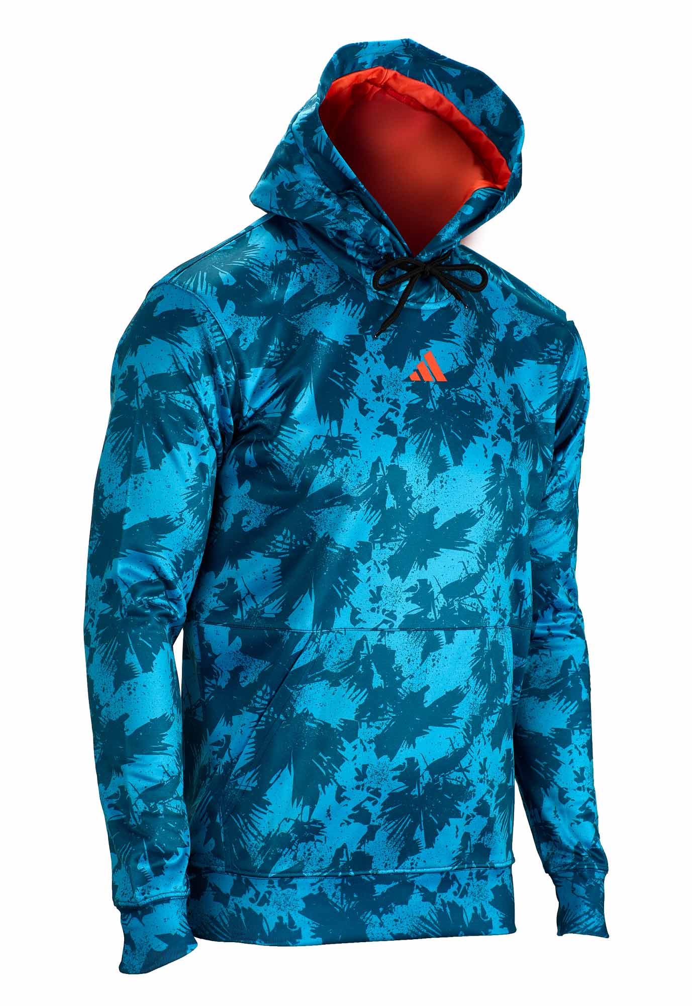 adidas BJJ Graphic Hoody Jiu-Jitsu blau/orange, adiTRPCL