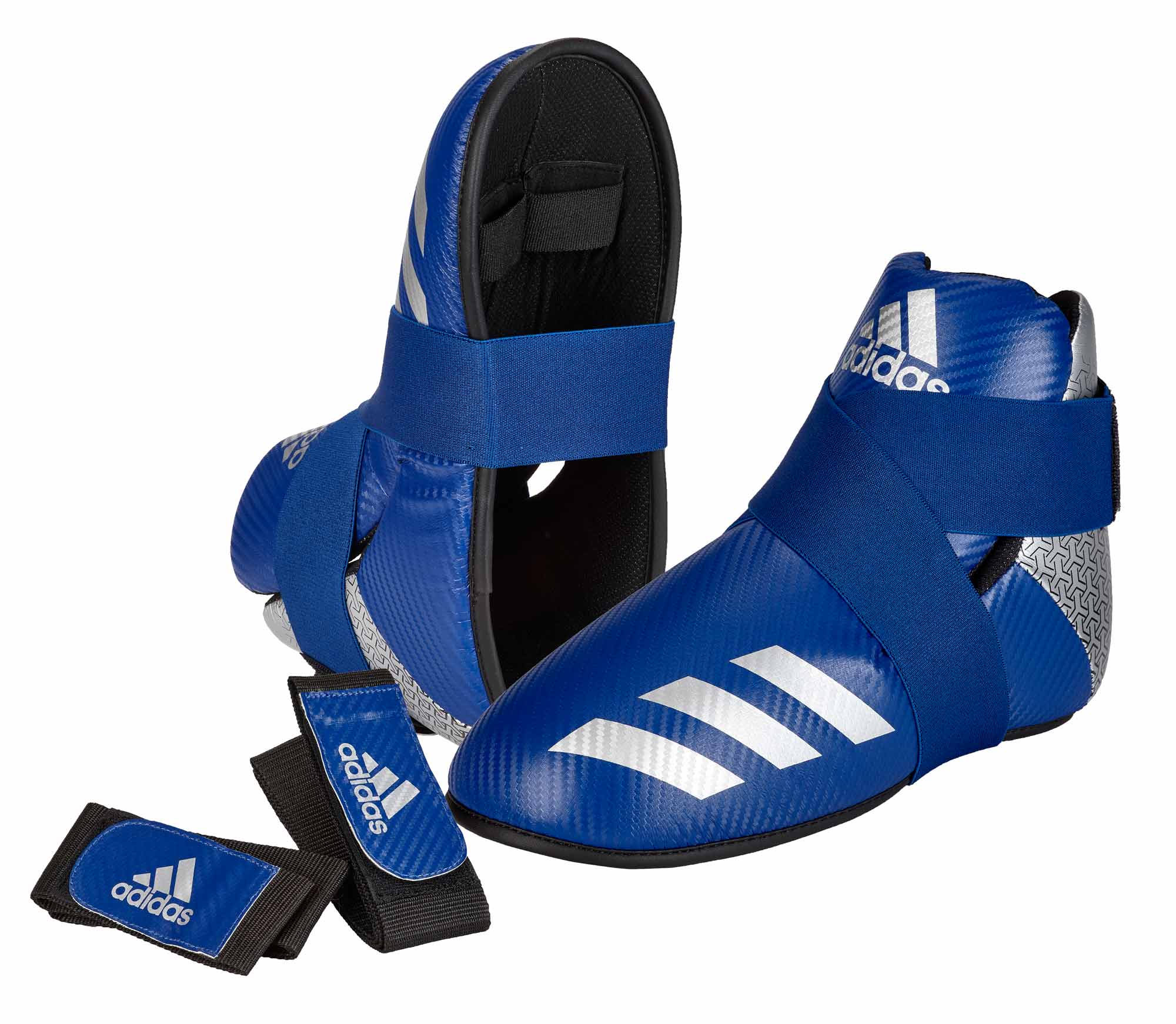 adidas ITF-Taekwondo Pro Fußschutz blue/silver, adiKBB300HD