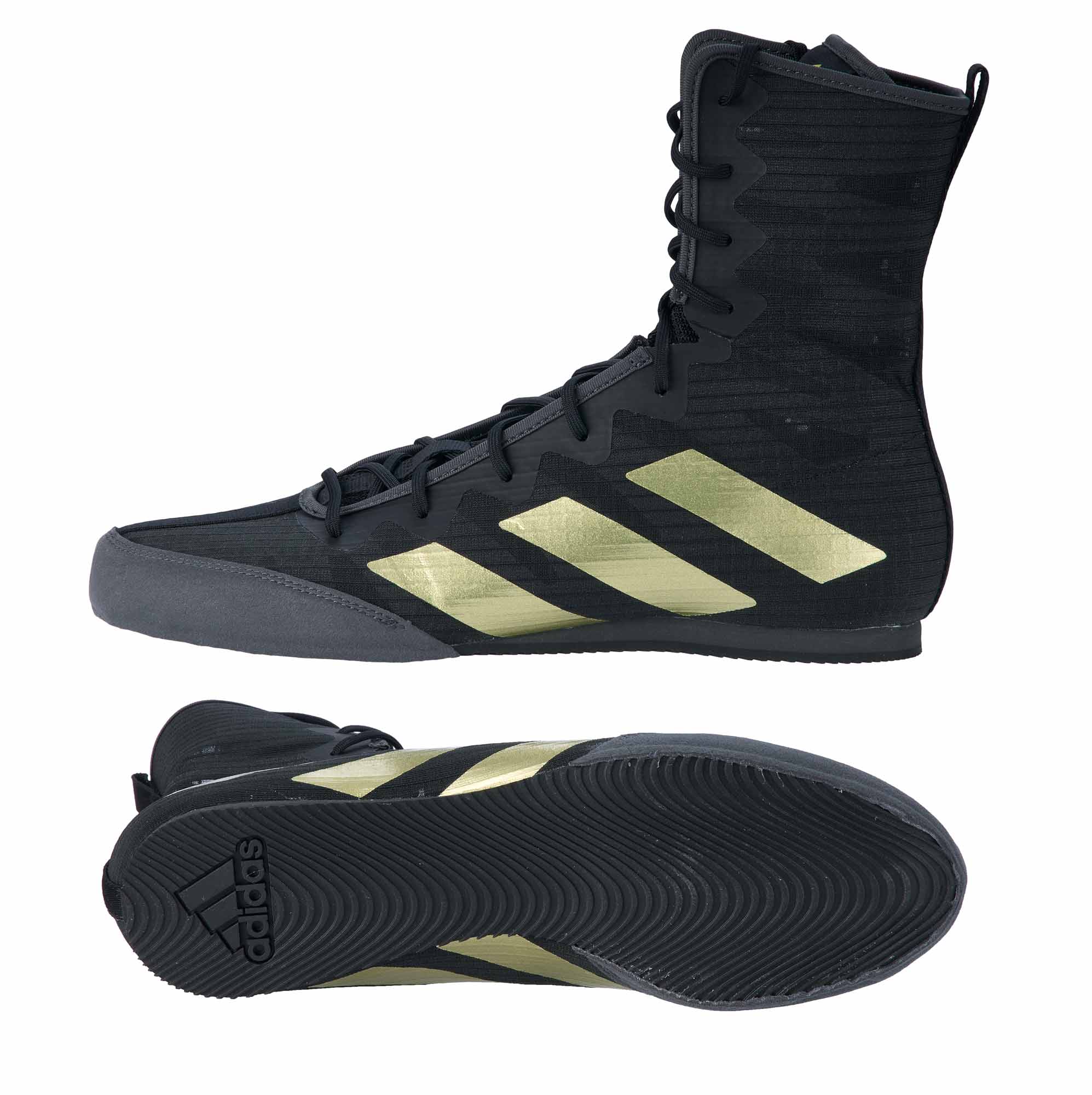 adidas Boxschuhe Box Hog 4 black/gold, GZ6116 adidas Boxschuhe Box Hog 4 black/gold, GZ6116