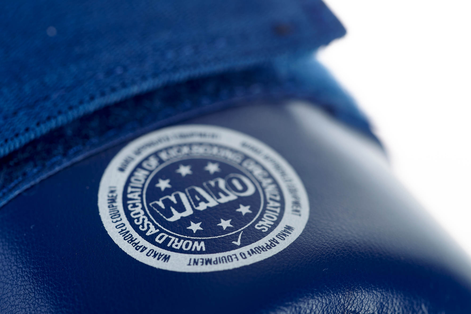 adidas Schienbeinschutz blau WAKO ADIWAKOSG01