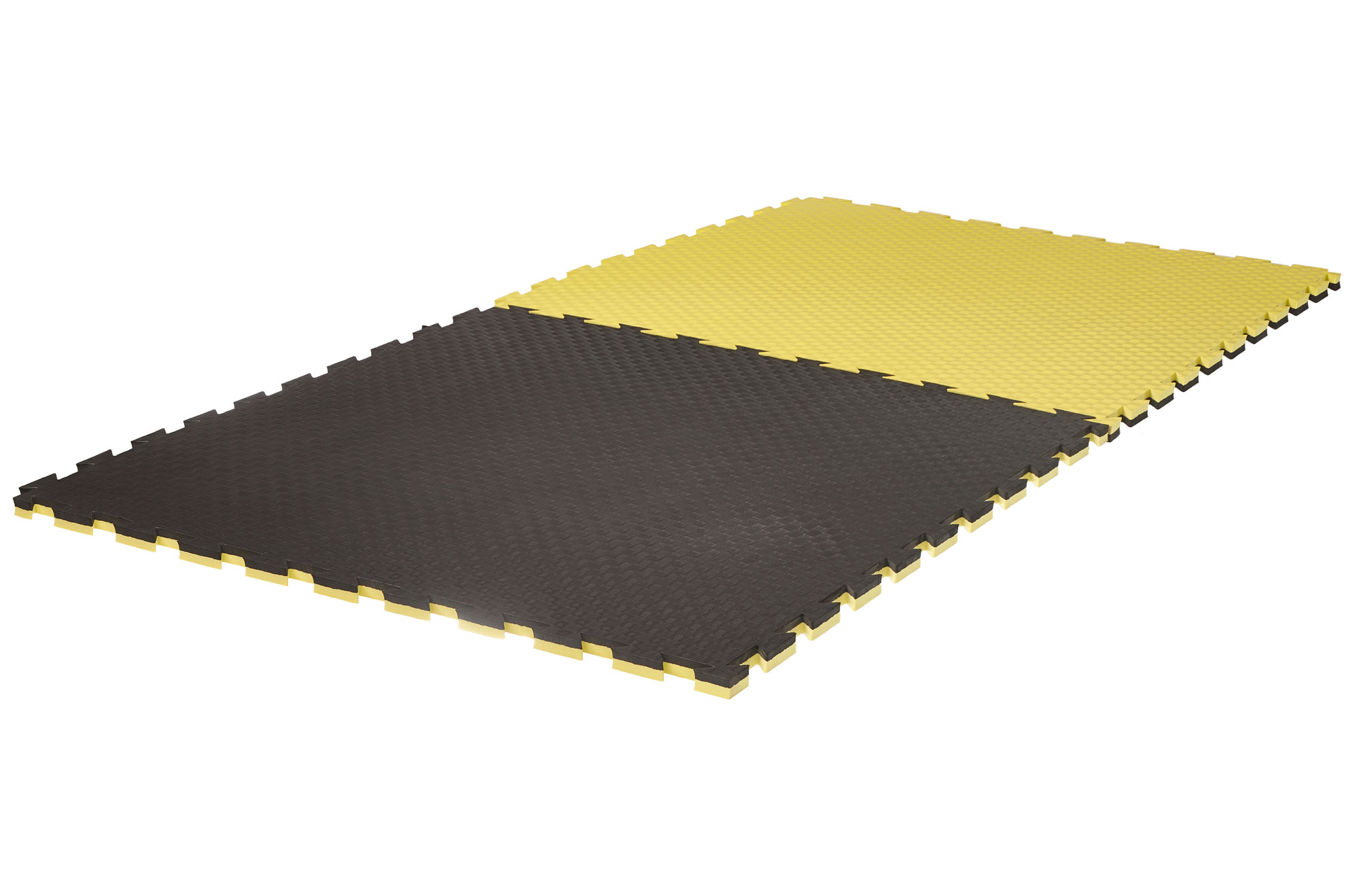 Puzzlematte-2cm-Checker-black_yellow-3300013-3 Puzzlematte Pro Checker 2 cm schwarz/gelb Wendematte