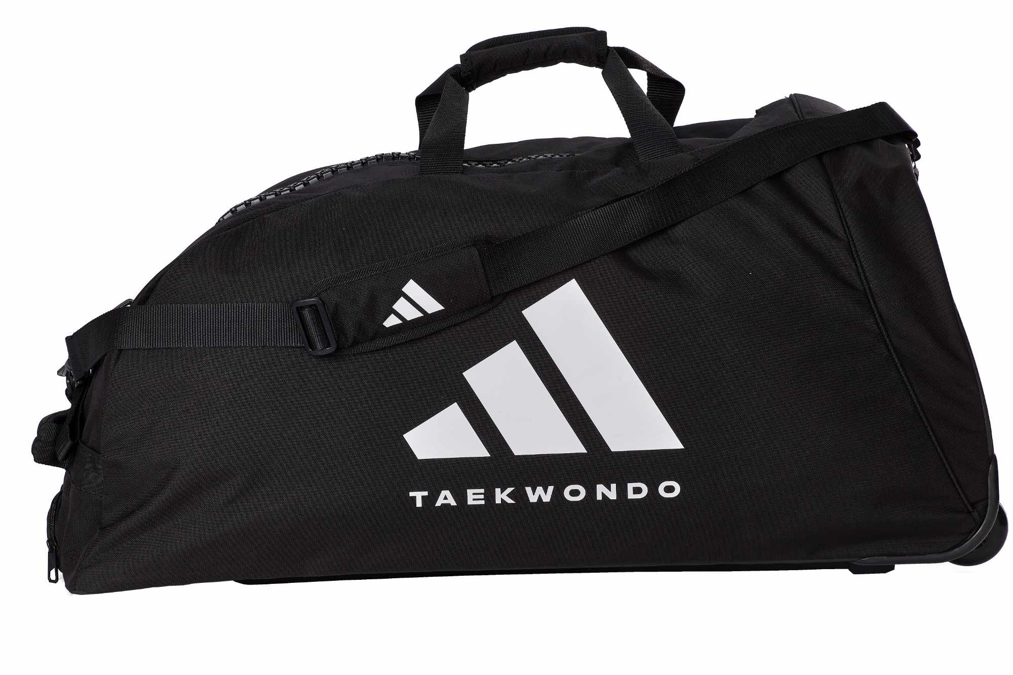 adiACC057T-Trolly-Bag-0002 adidas Trolley "Taekwondo" black/white Nylon, adiACC057T