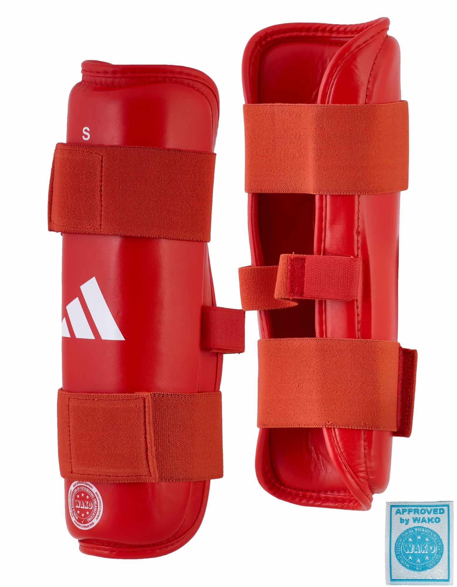 adidas Schienbeinschutz rot, WAKO, ADIWAKOSG01