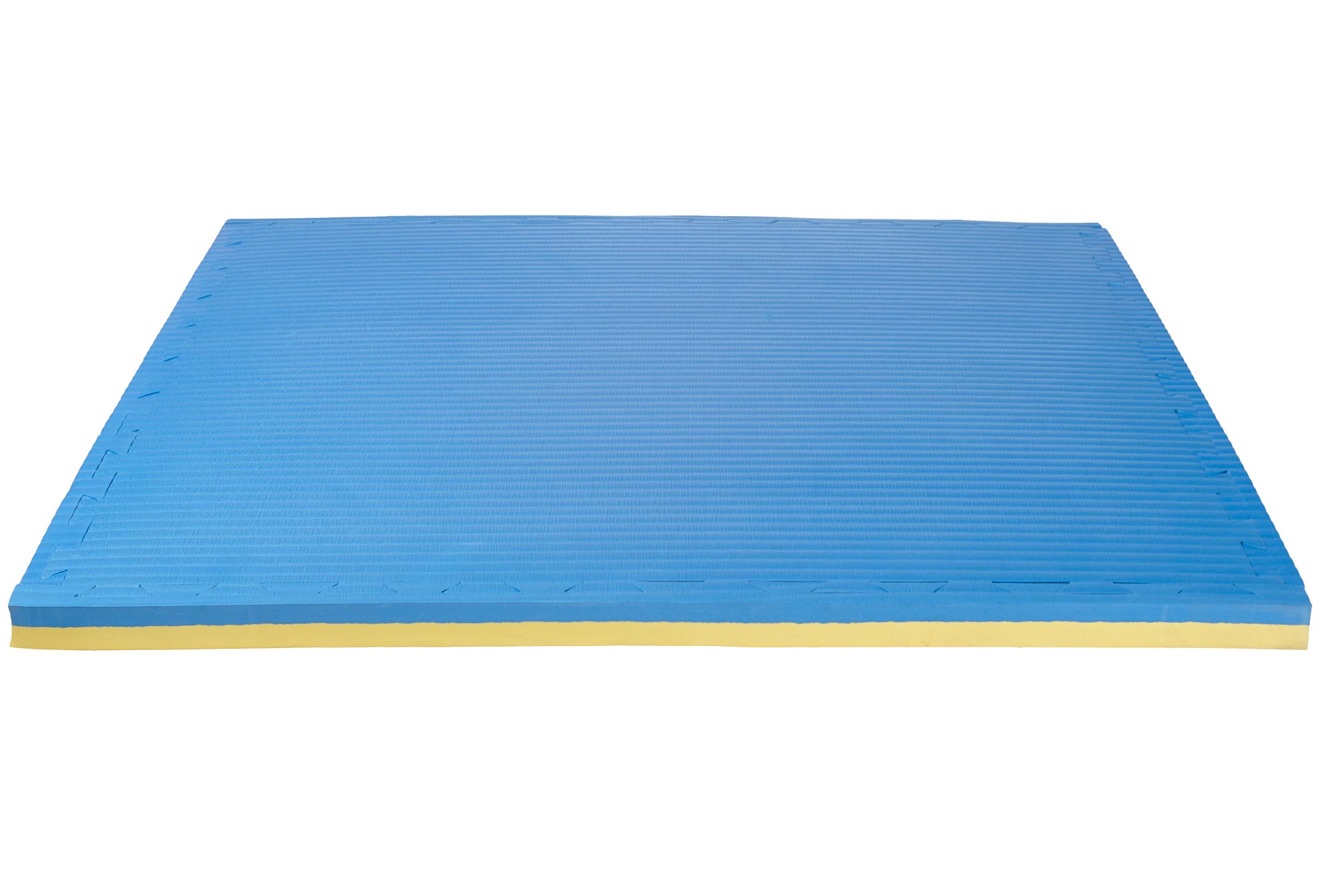 Puzzlematte-4cm-ProTatami-blue_yellow-3300026-8 Puzzlematte Pro Tatami 4 cm blau/gelb Wendematte