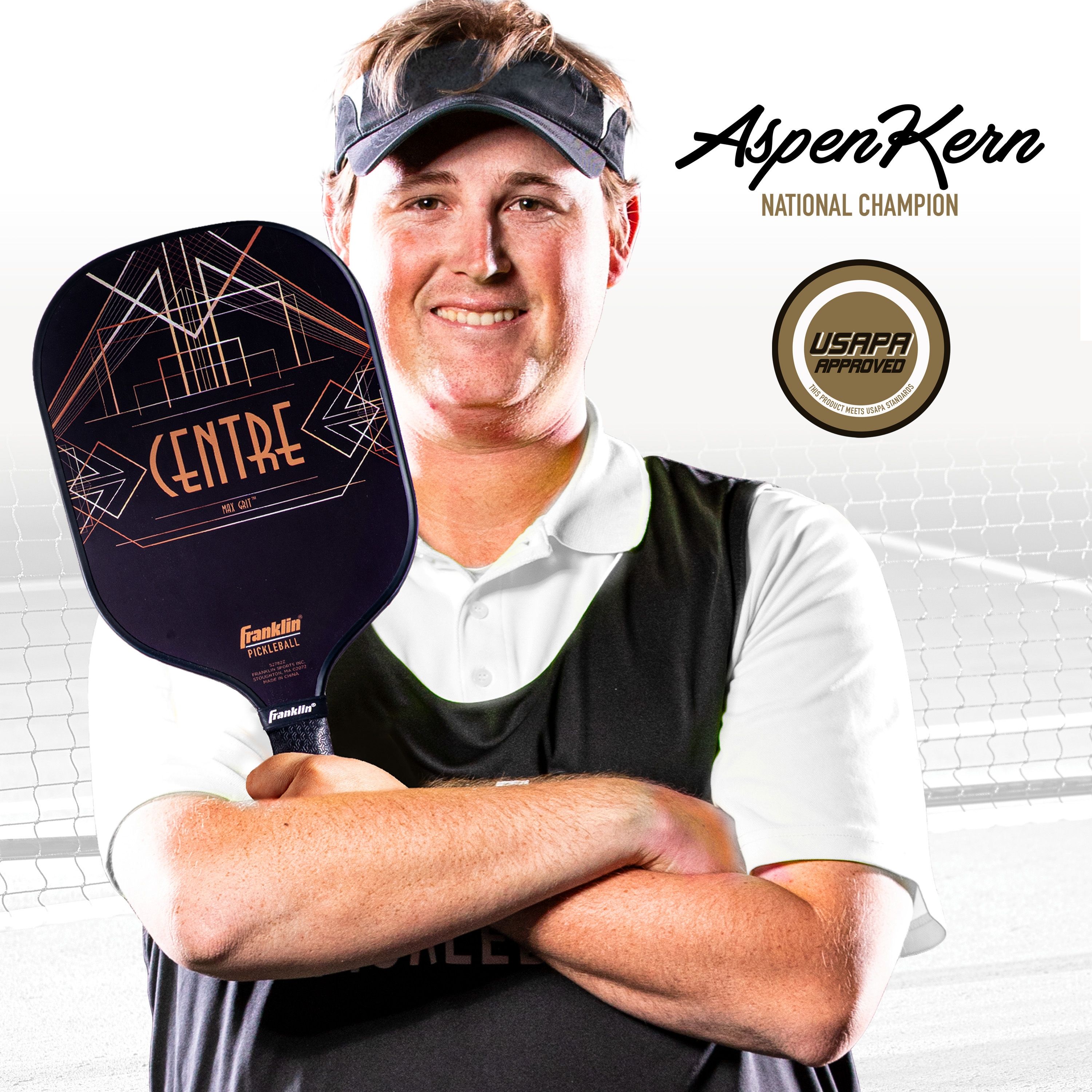 Franklin Pickleball-Schläger Aspen Kern Centre Paddle