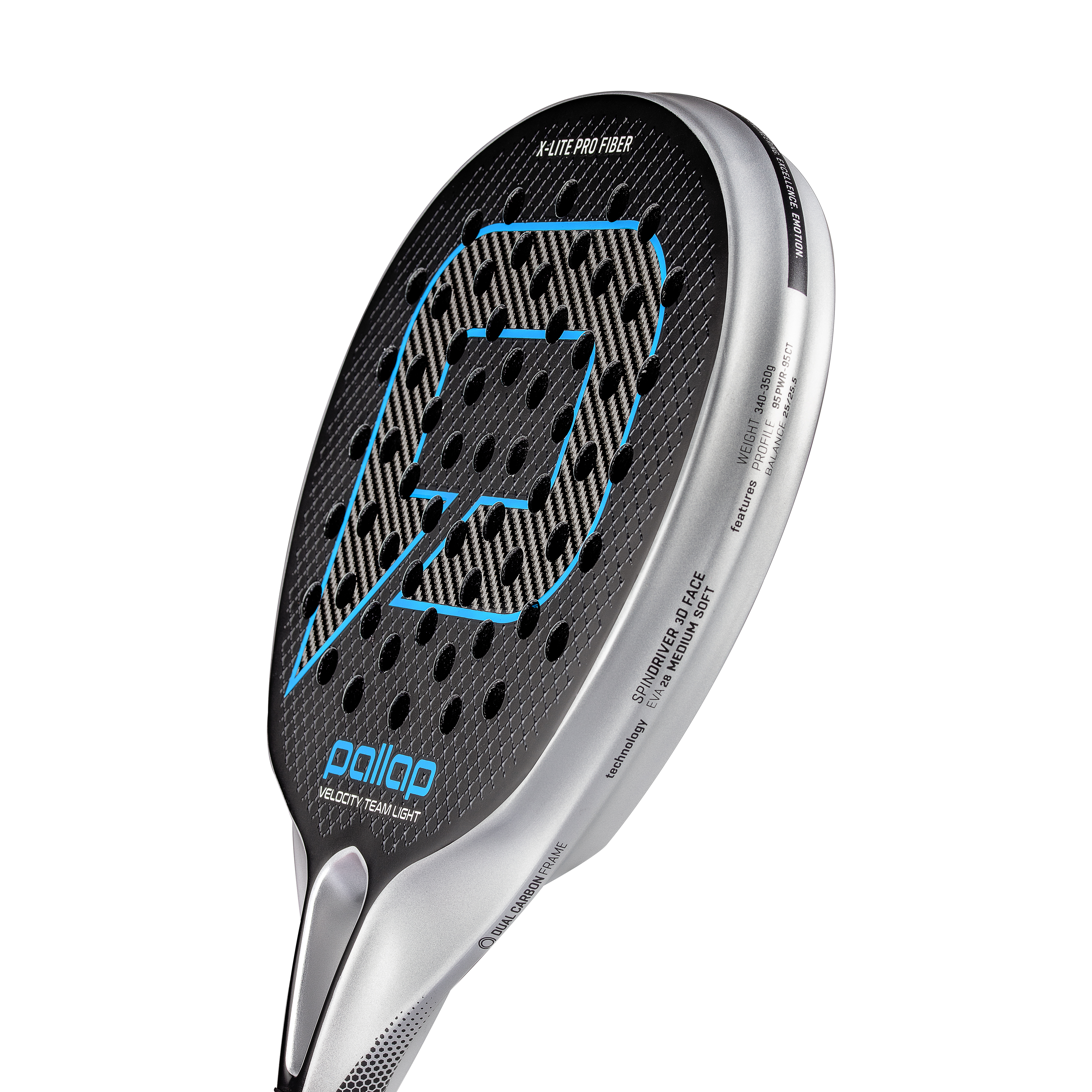 Pallap VelocityTEAM light 2026 Padel Schläger