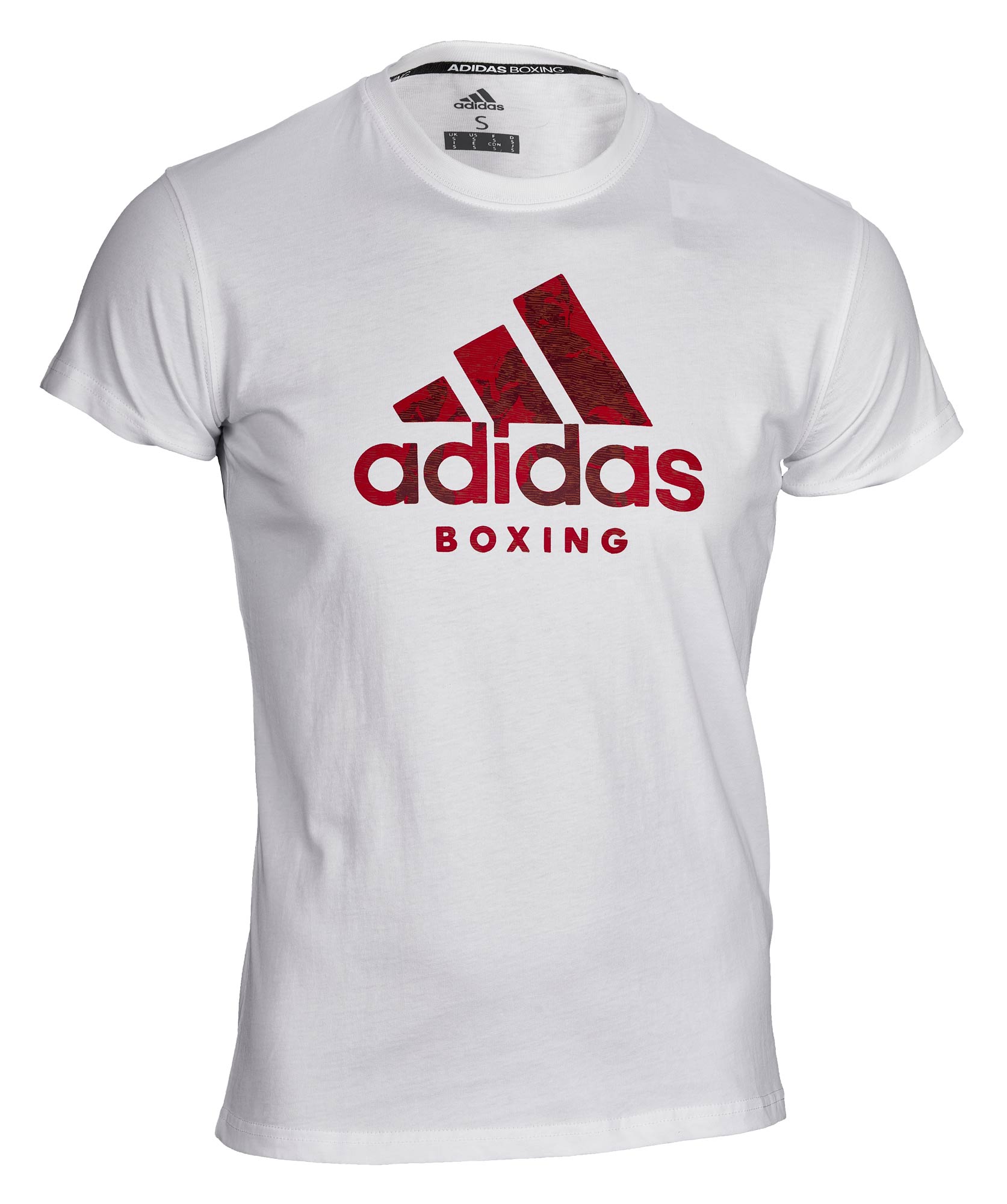 adiCLTS20B-Badge-of-Sport-T-Shirt-white_red-1600 adidas Badge of Sport T-Shirt Boxing weiß, adiCLTS20B