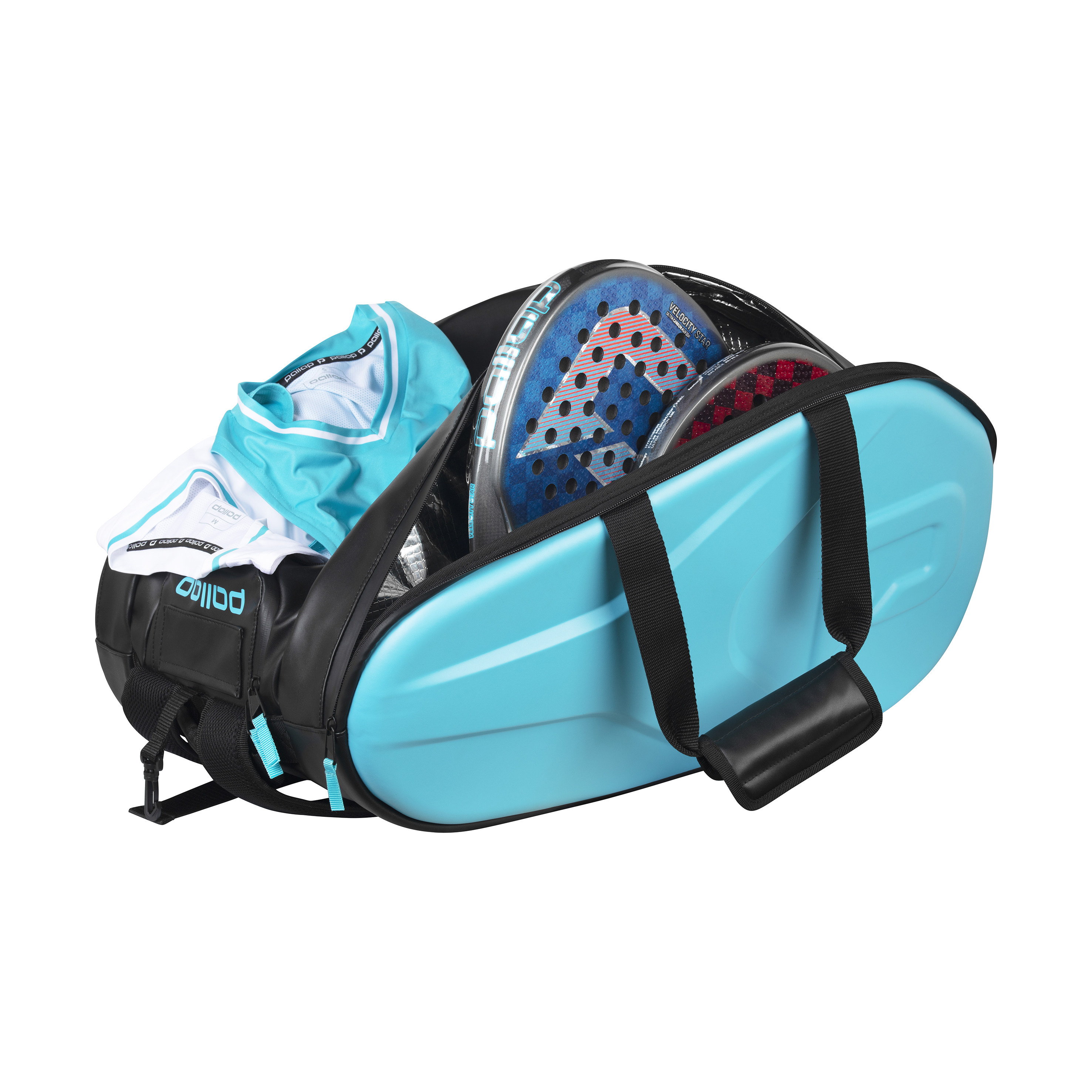 Pallap Schlägertasche, Racket Bag 2.0 cyan blue