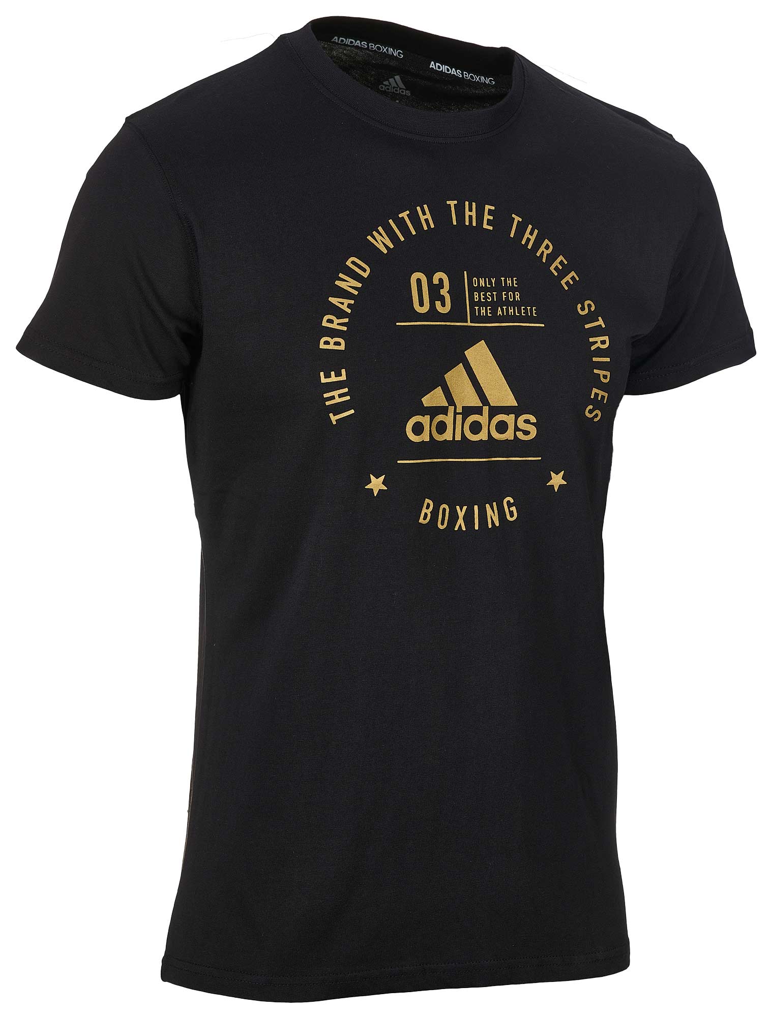 adiCL01B-Community-T-Shirt-black_gold-01 adidas Community T-Shirt "BOXING" black/gold, adiCL01B