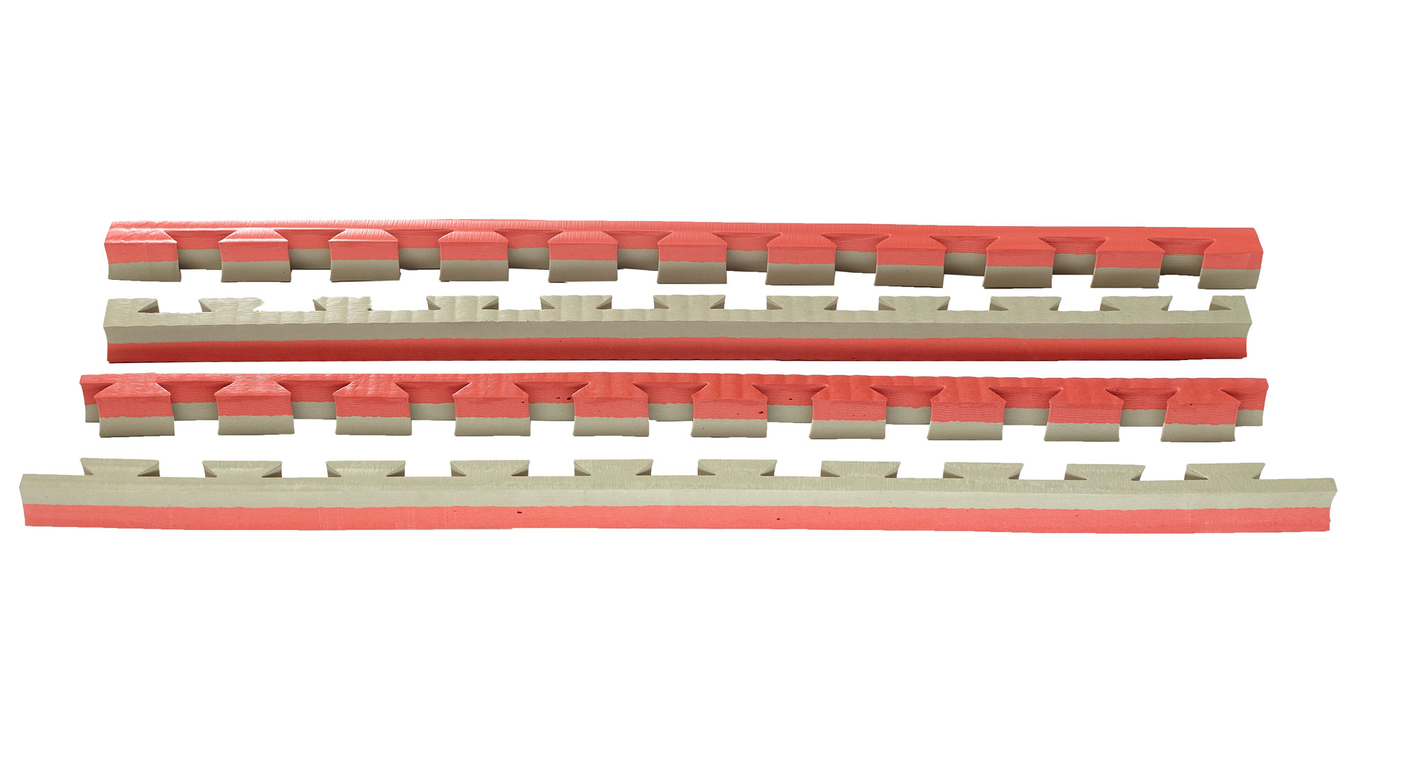 Puzzlematte-4cm-green_red-8 Puzzlematte Pro Tatami 4 cm rot/klassisch grün Wendematte