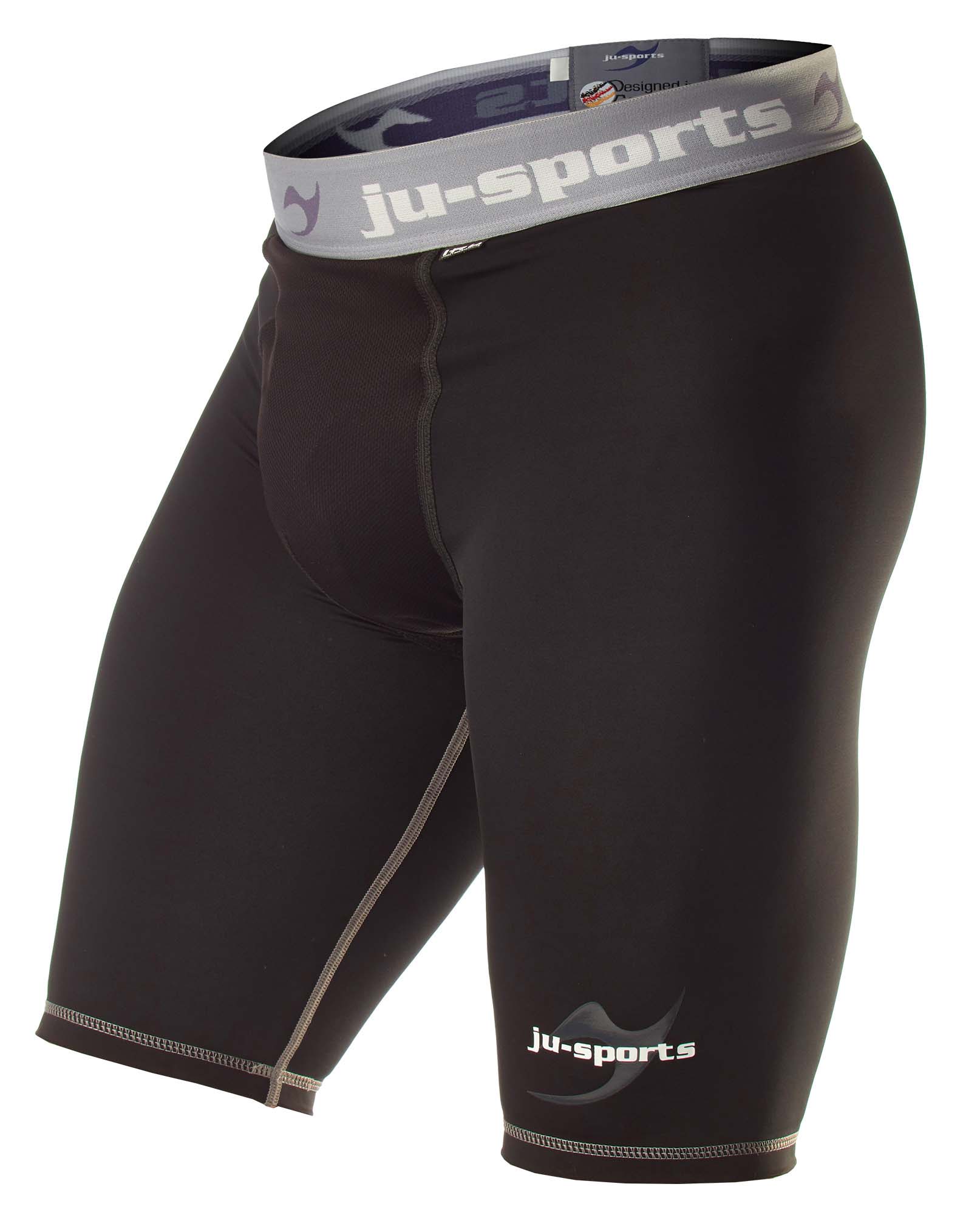 ju-sports-compression-base-shorts-motion-flex-cup-6411-9 Ju-Sports Compression Base Shorts mit Motion Pro Flexcup, Tiefschutz