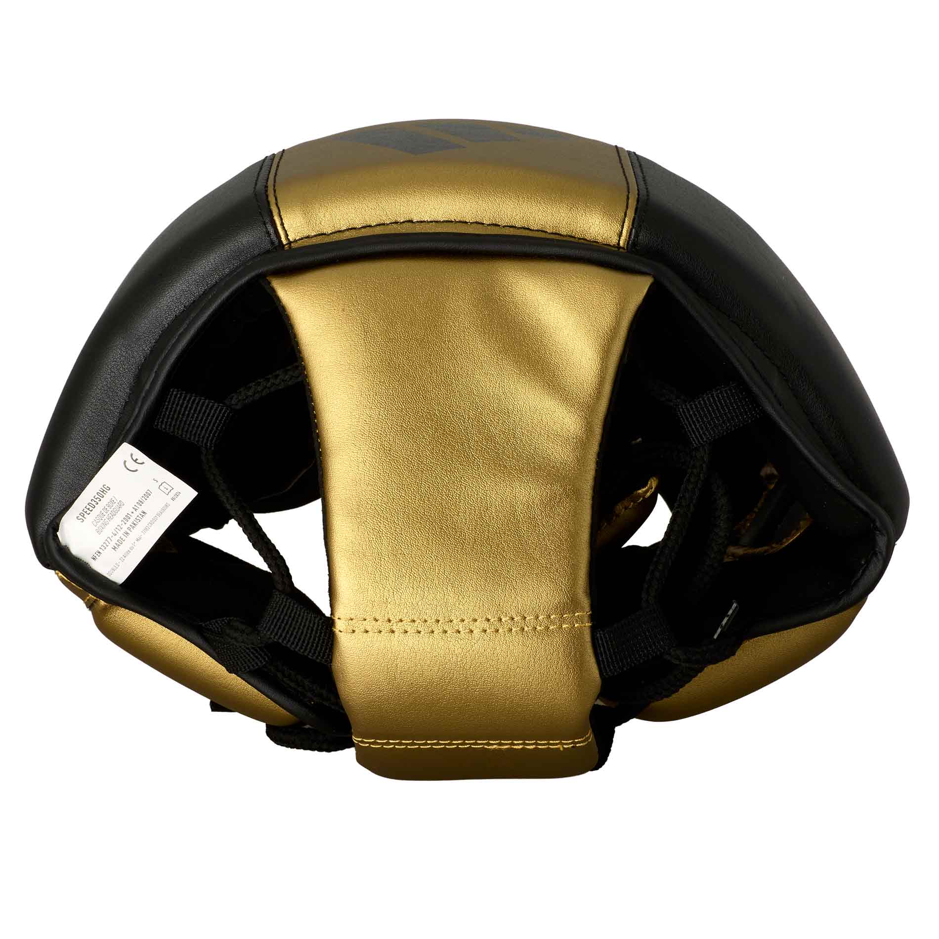 adidas Speed Pro Kopfschutz black/gold Kaktus-Leder, ADISPD350HG adidas Speed Pro Kopfschutz black/gold Kaktus-Leder, ADISPD350HG