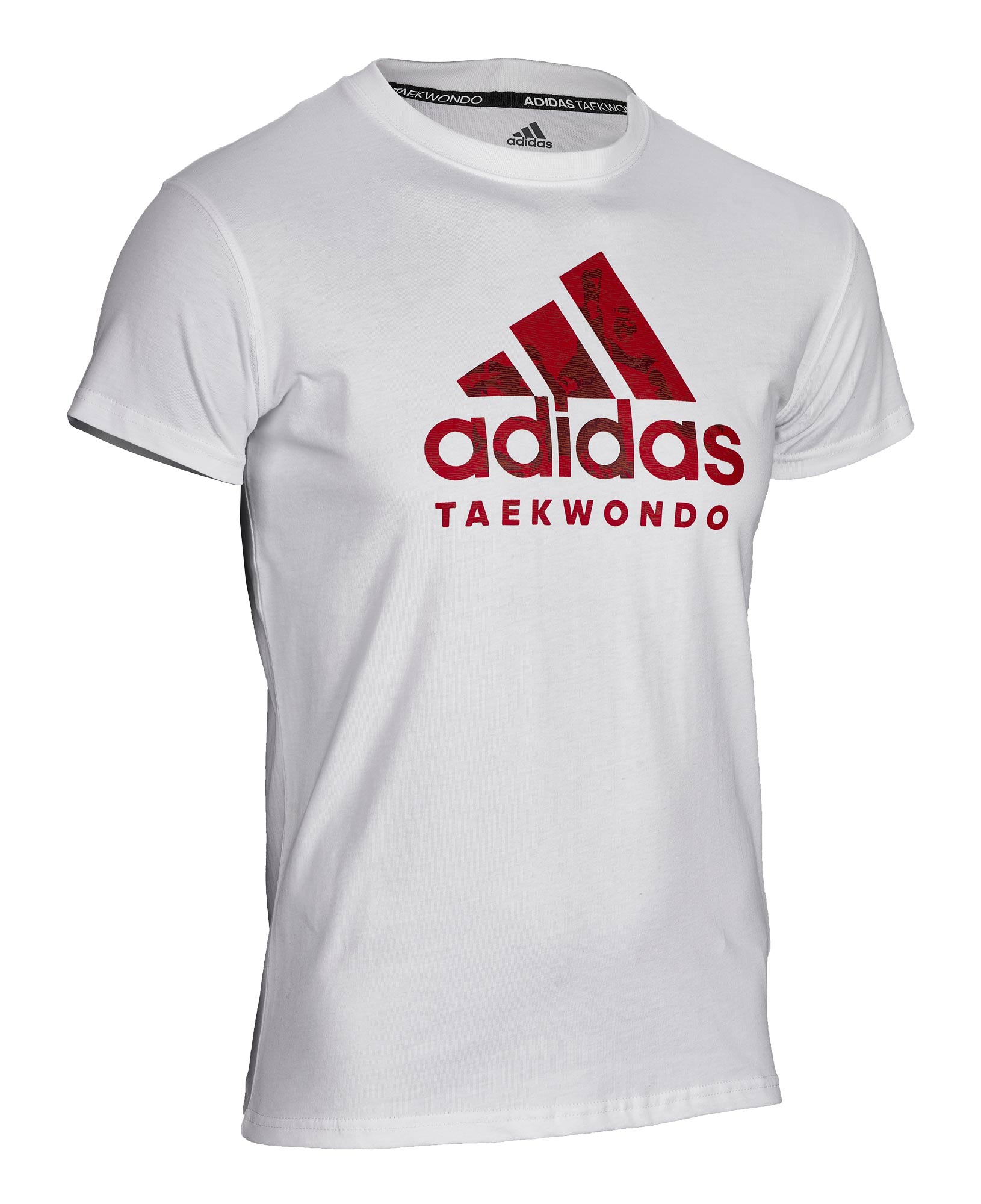 adiCLTS20T-Badge-of-Sport-T-Shirt-white_red-1605 adidas Badge of Sport T-Shirt Taekwondo weiß, adiCLTS20T