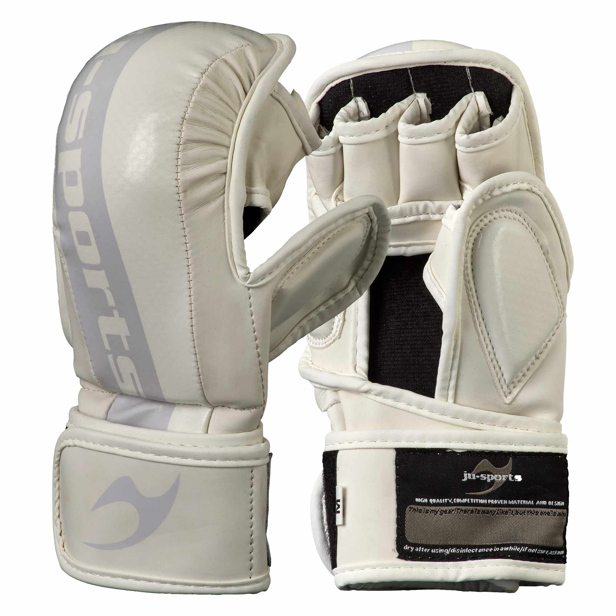 MMA-Handschuh-Carbon-Sparring-weiss-02 MMA/Allkampf Sparring Handschuh Carbon "Paladin" weiß