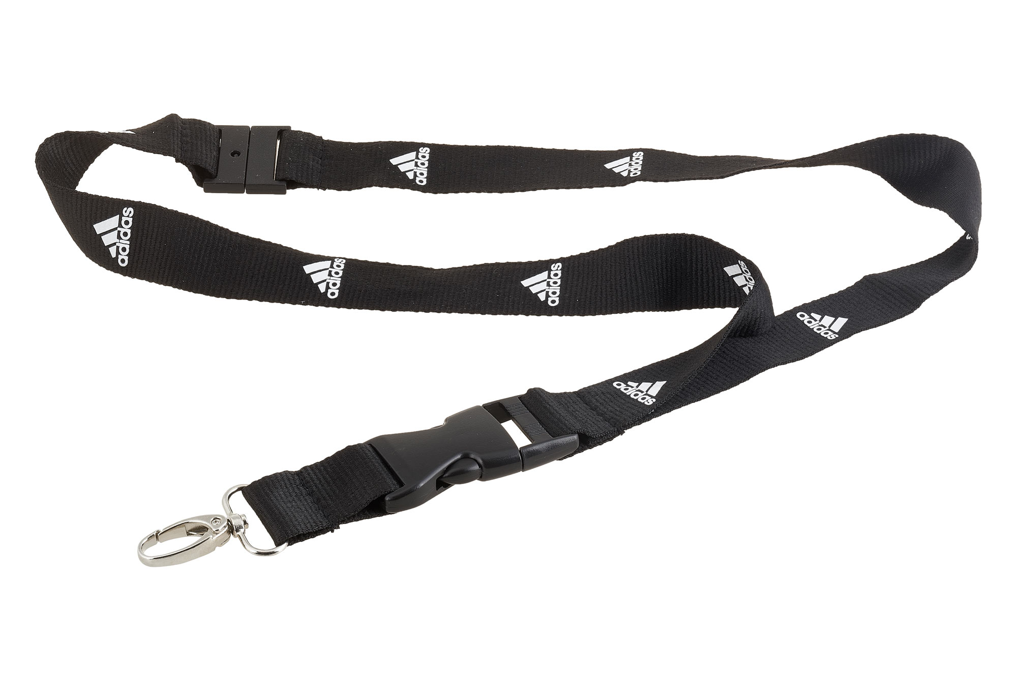 adidas Lanyard breit mit Karabiner